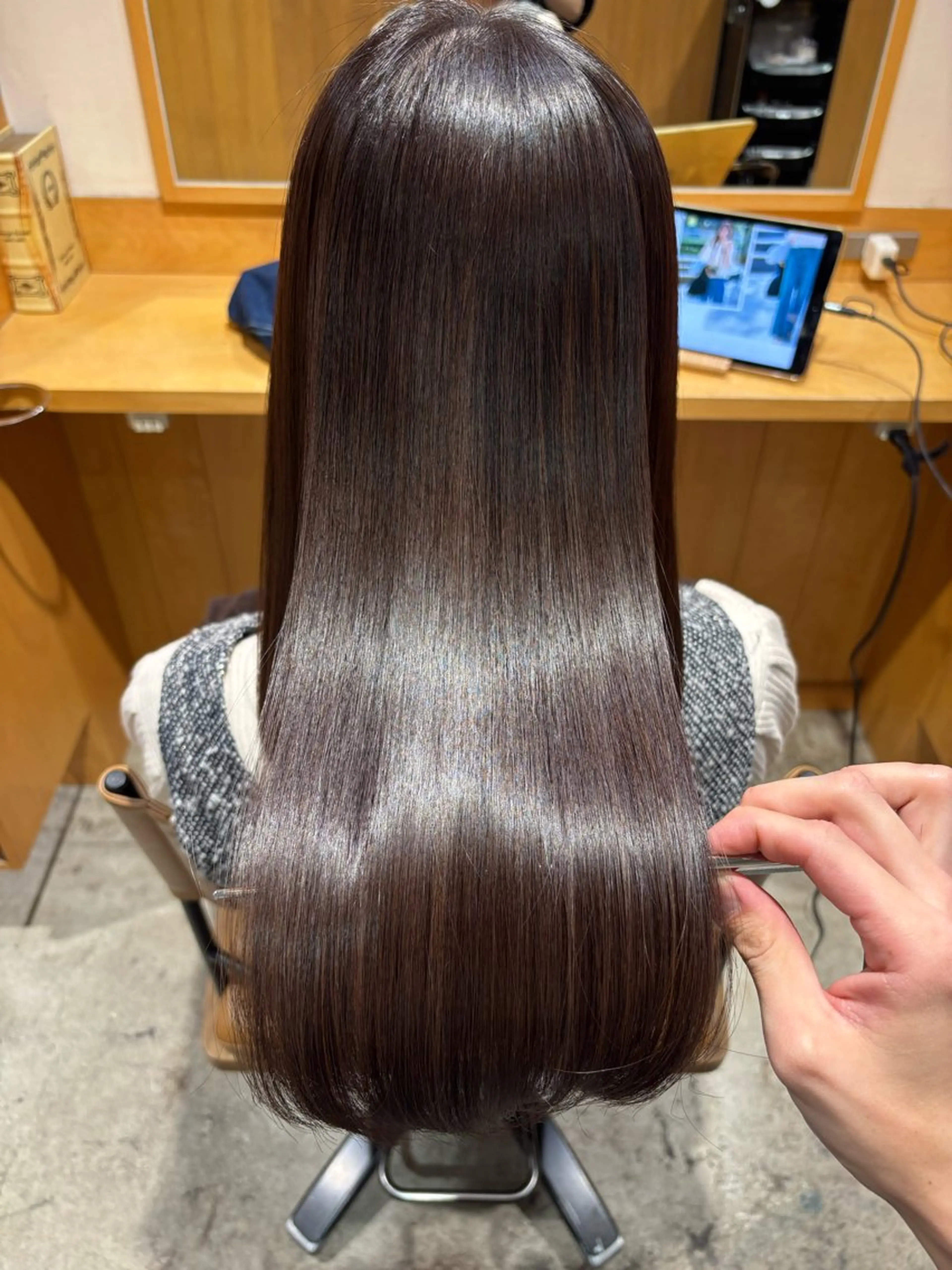 ロング カット ヘアカラー トリートメント 【Amphi Tokyo】宮原のヘアスタイル