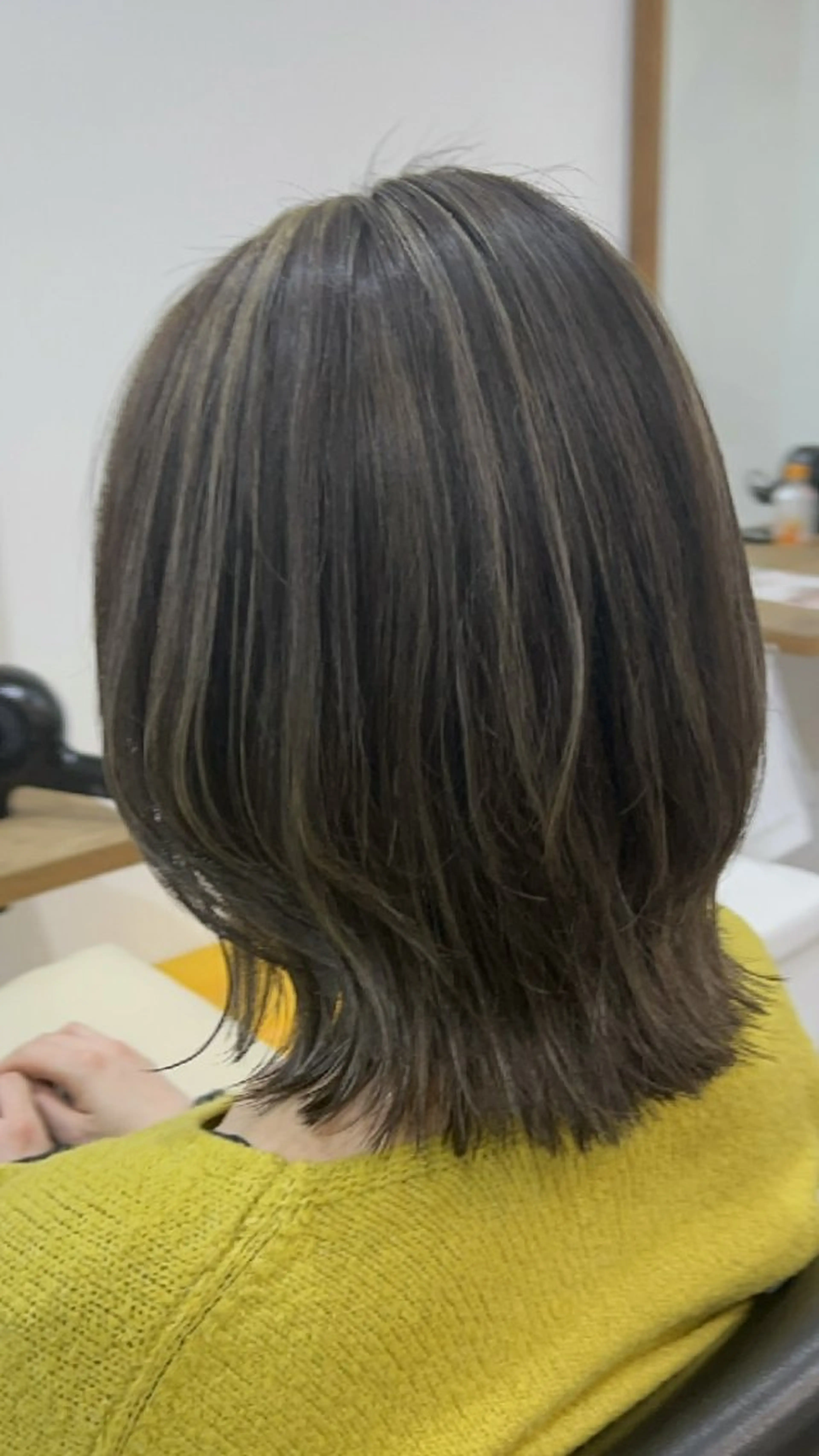 ショート ハイライト カット ヘアカラー 新宿×扱いやすいボブ /ボブ専門TAMEのヘアスタイル