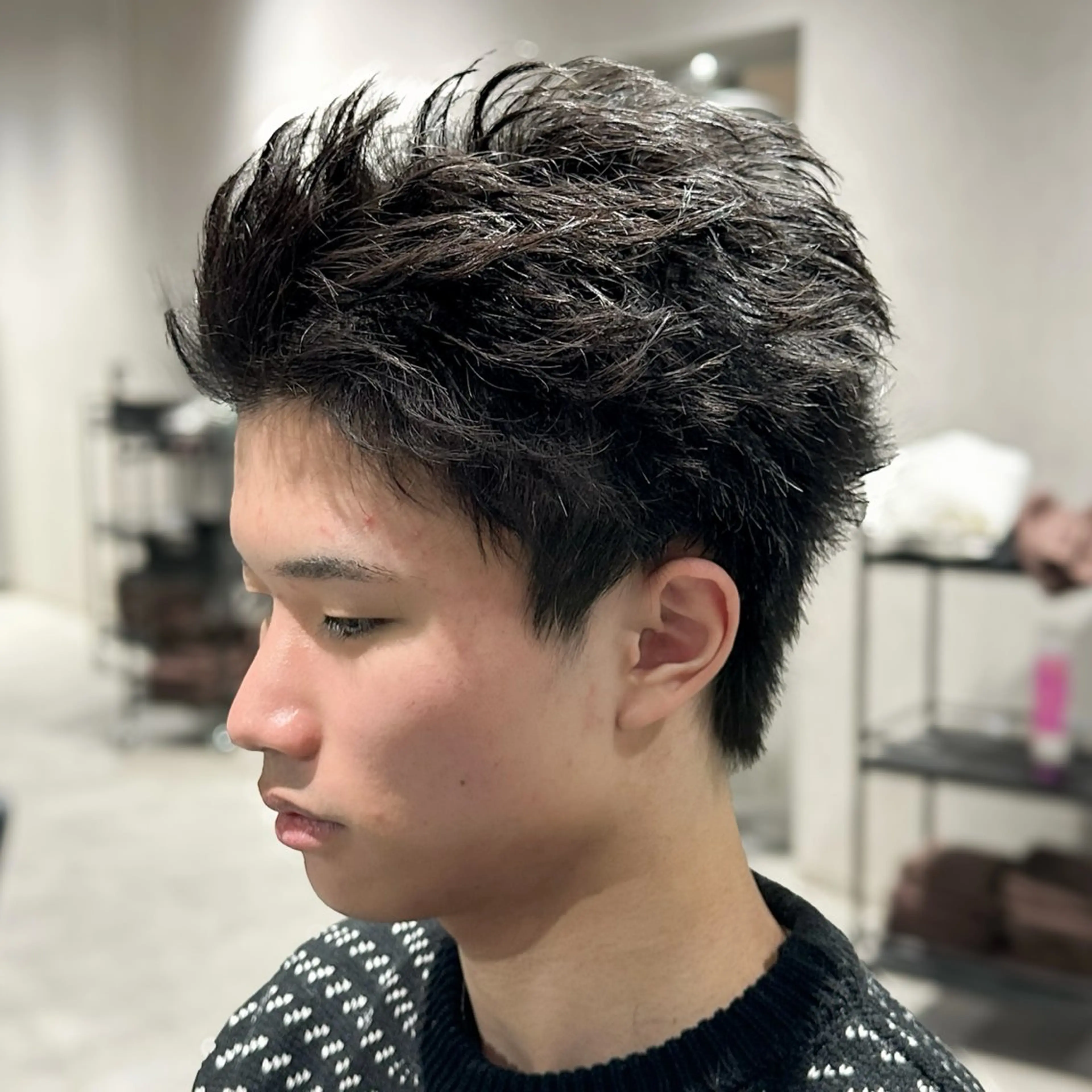 【初回】💥大人気💥スパイキーショート＋シャンプー ［施術時間60分］(メンズカット)の写真