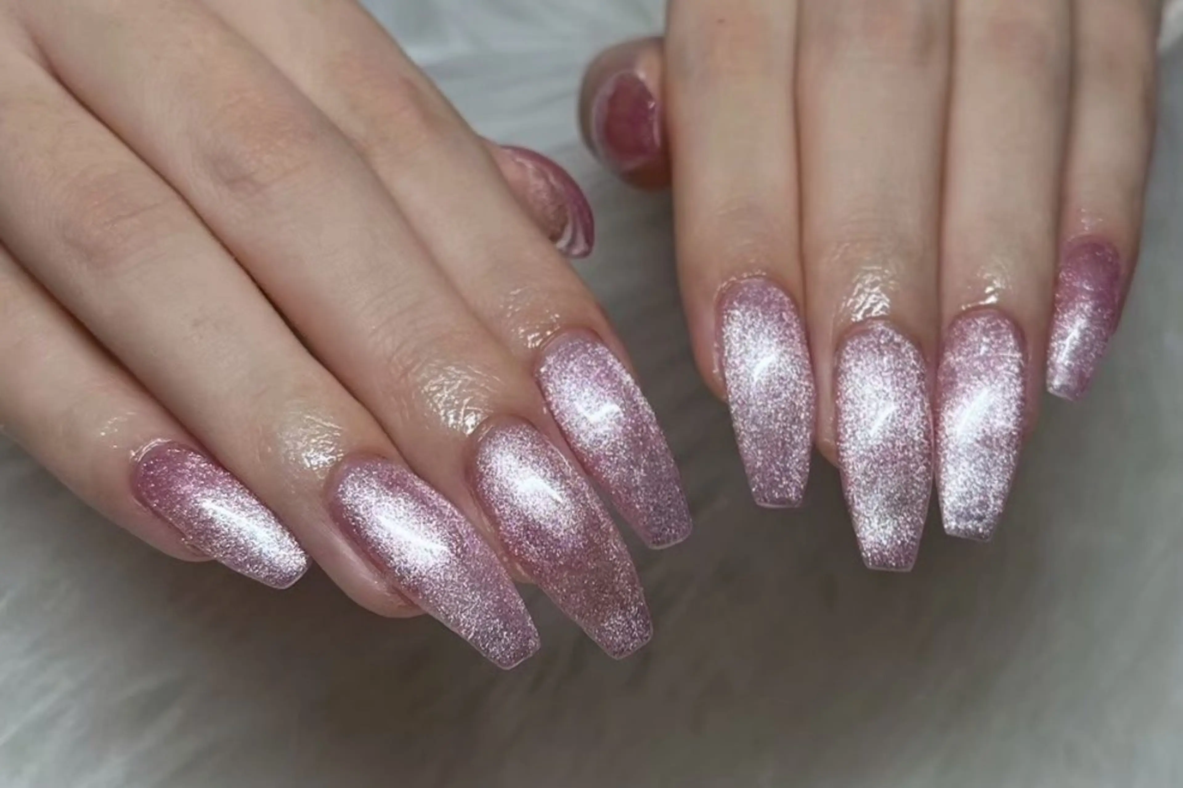 HAND💝マグネットネイルの写真