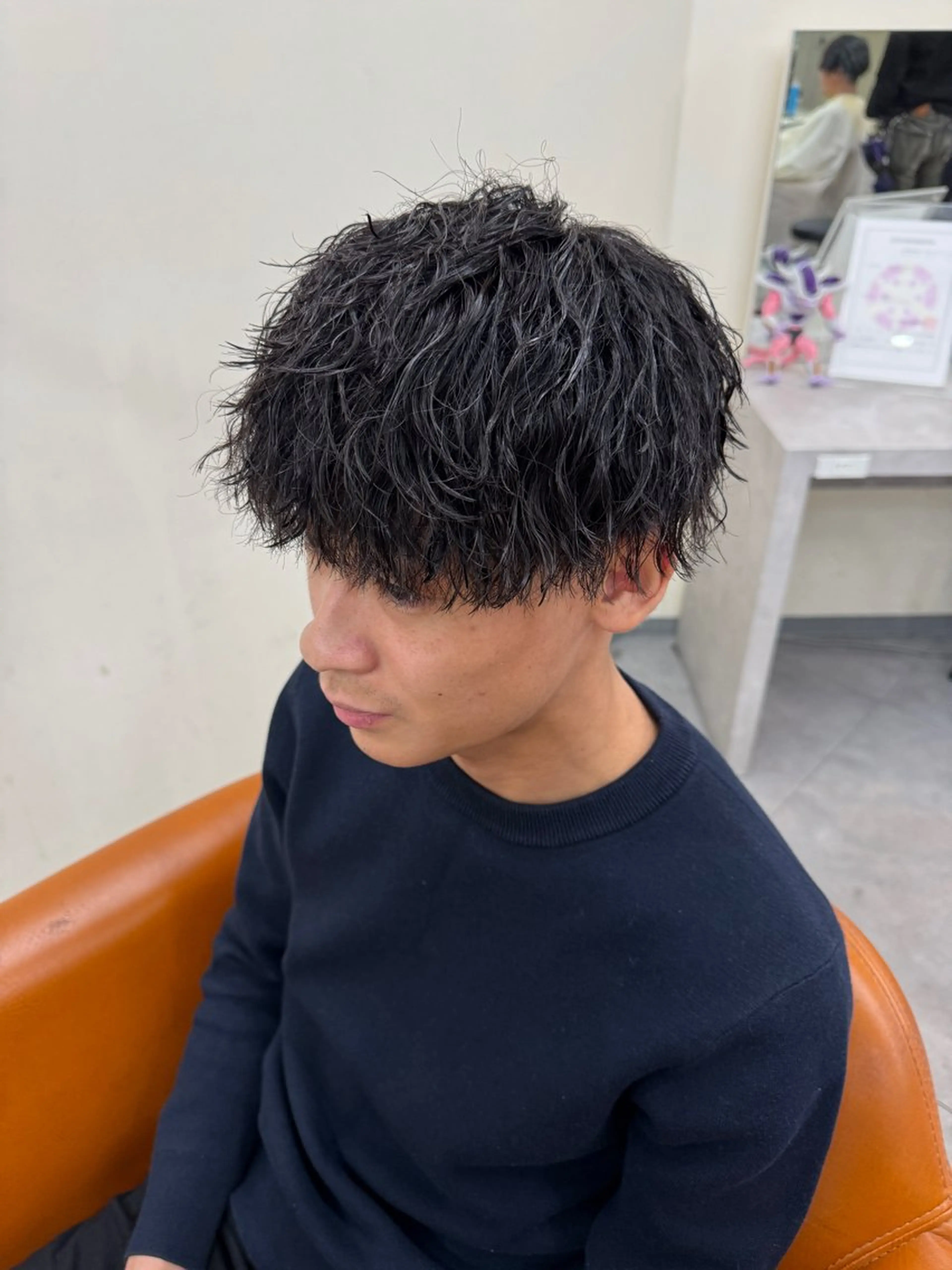 パーマ メンズ 京都駅/メンズサロン 山田司のヘアスタイル