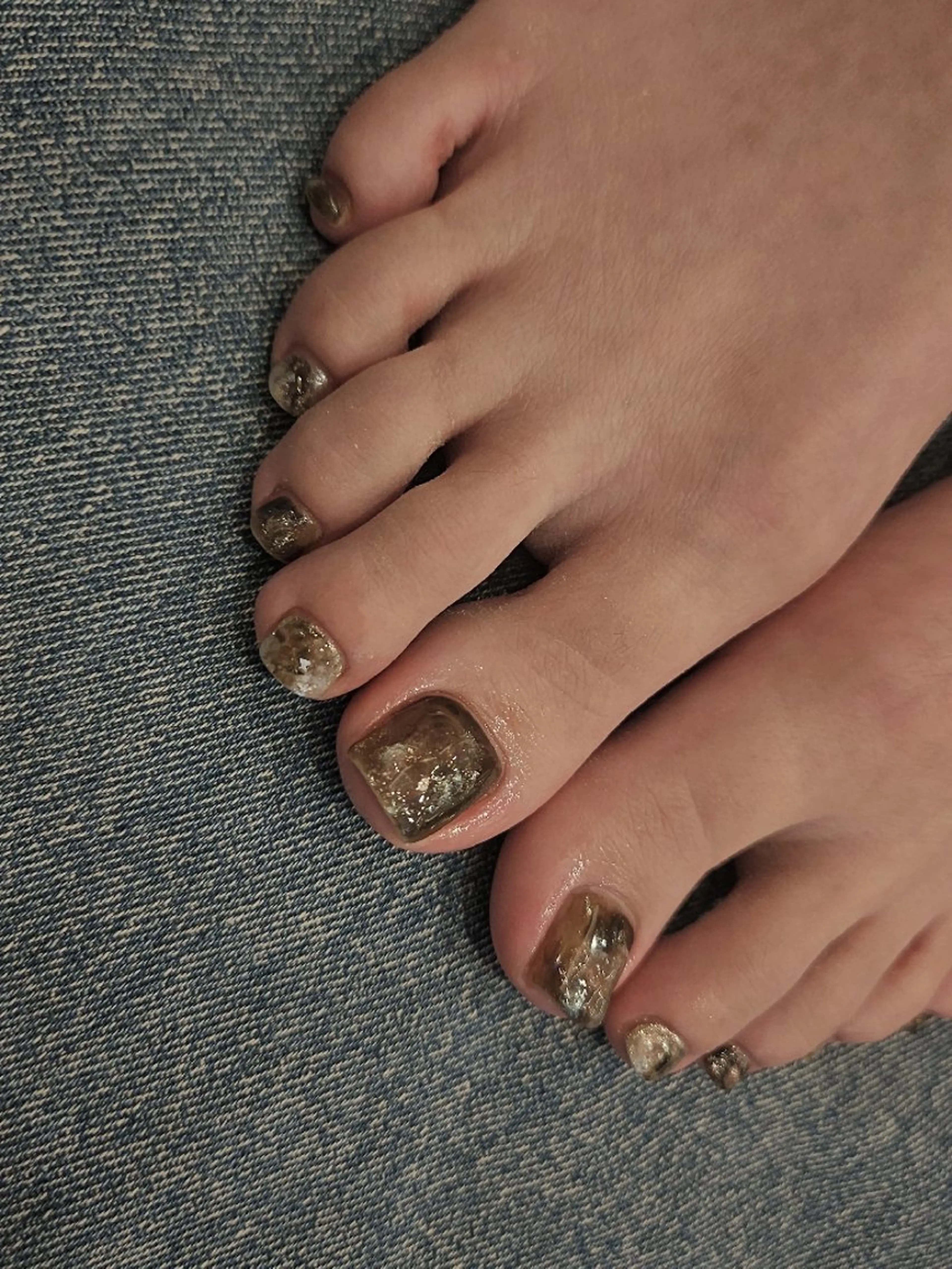 ネイル フットネイル 関口 友菜のヘアスタイル