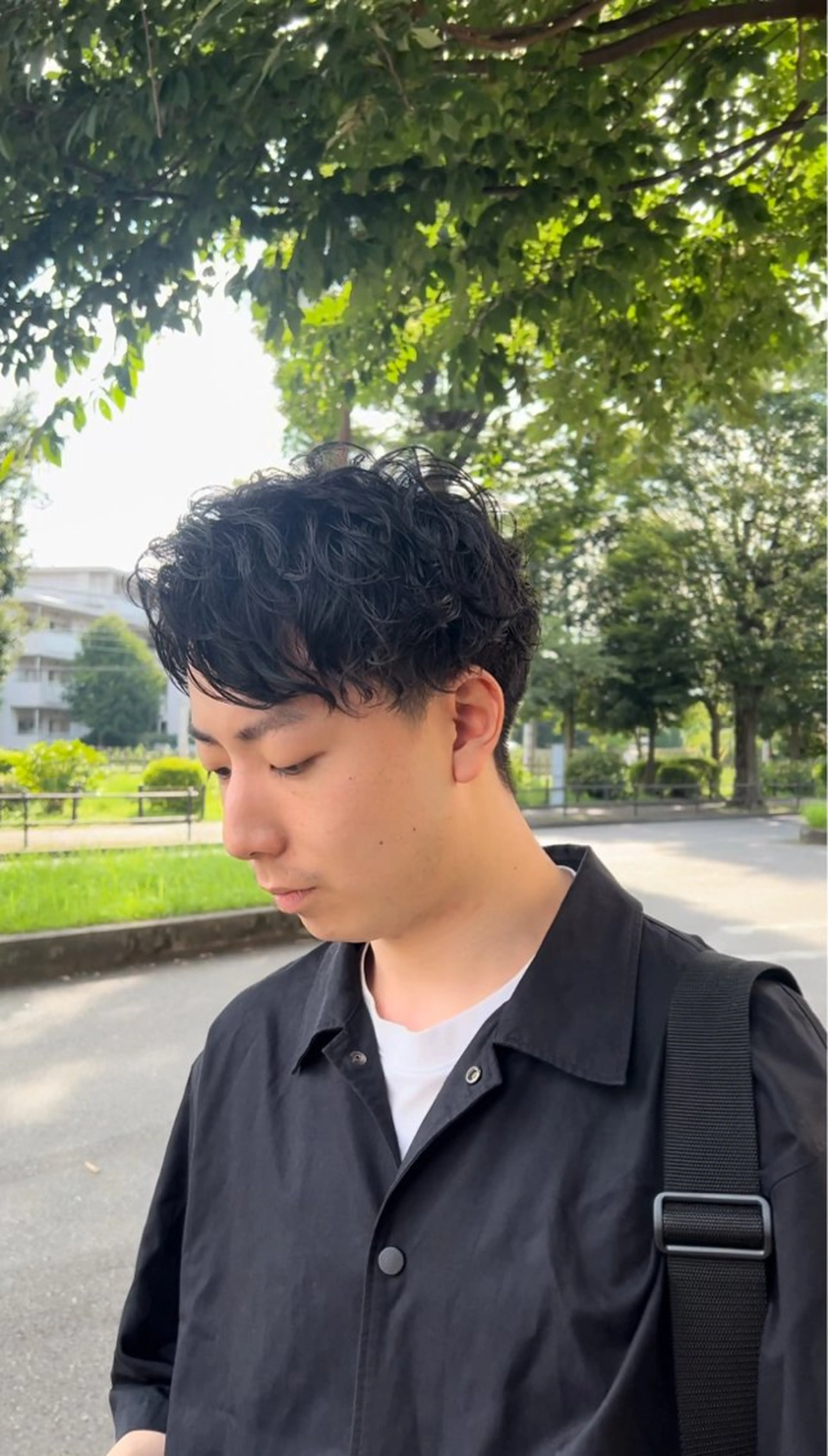 ショート パーマ メンズ メンズパーマ⚜️ 角花ひろゆきのヘアスタイル