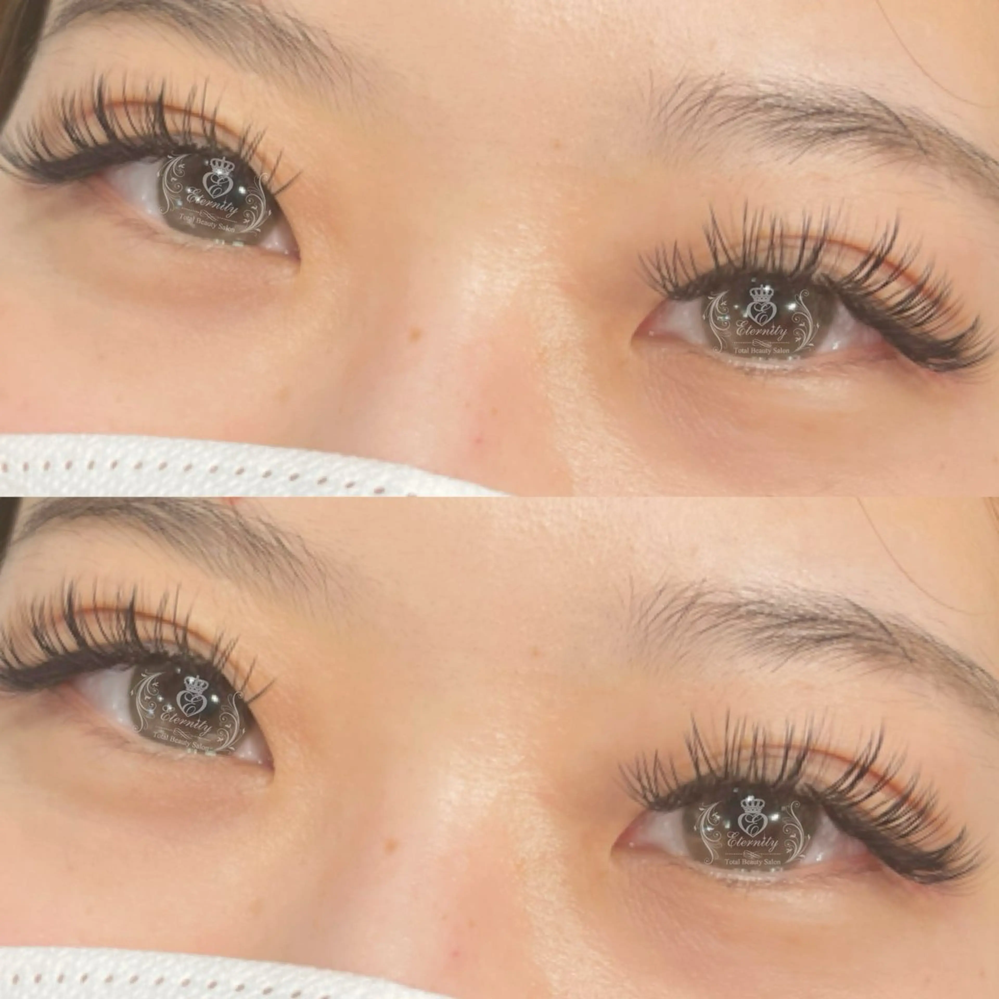 マツエク・マツパ バインドロック キュート Dカール フラットラッシュ ボリュームラッシュ 場谷 侑菜のマツエク・マツパデザイン