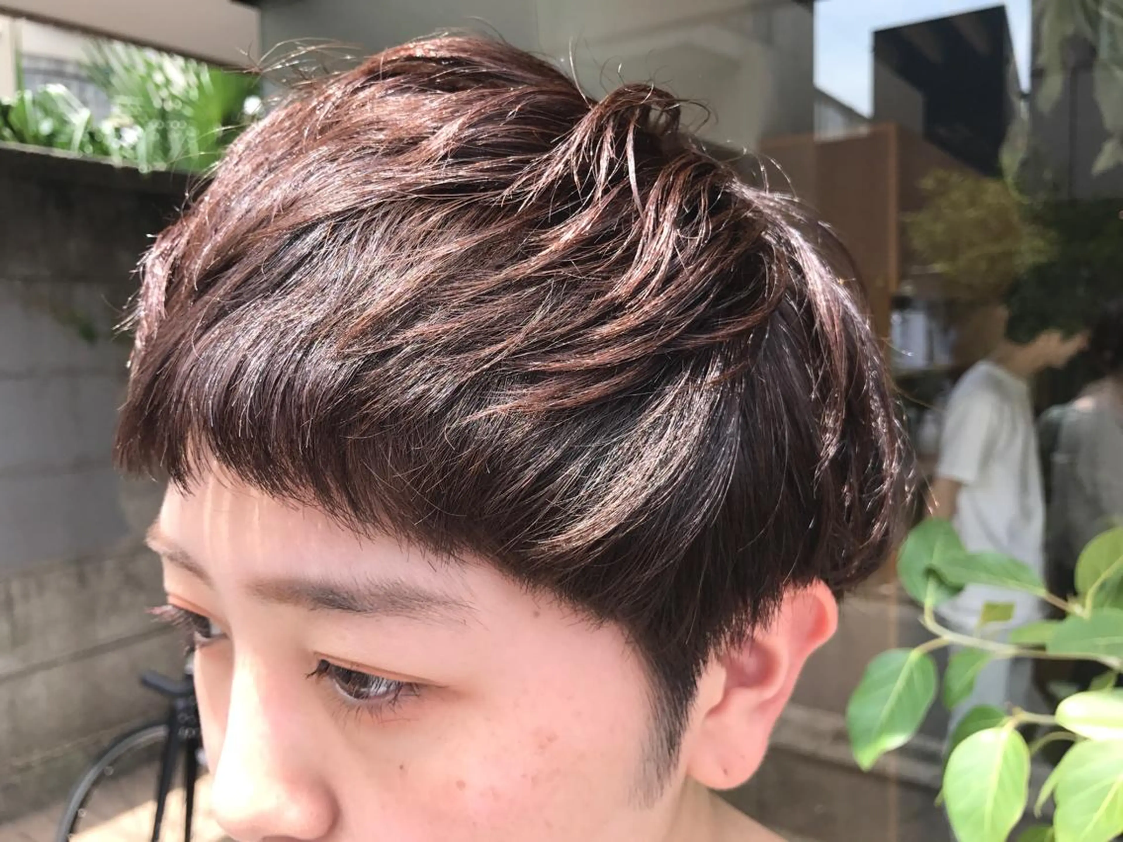 ショート パーマ ショートヘア 骨格診断🍃ショート /ショートボブ✨岡元のヘアスタイル