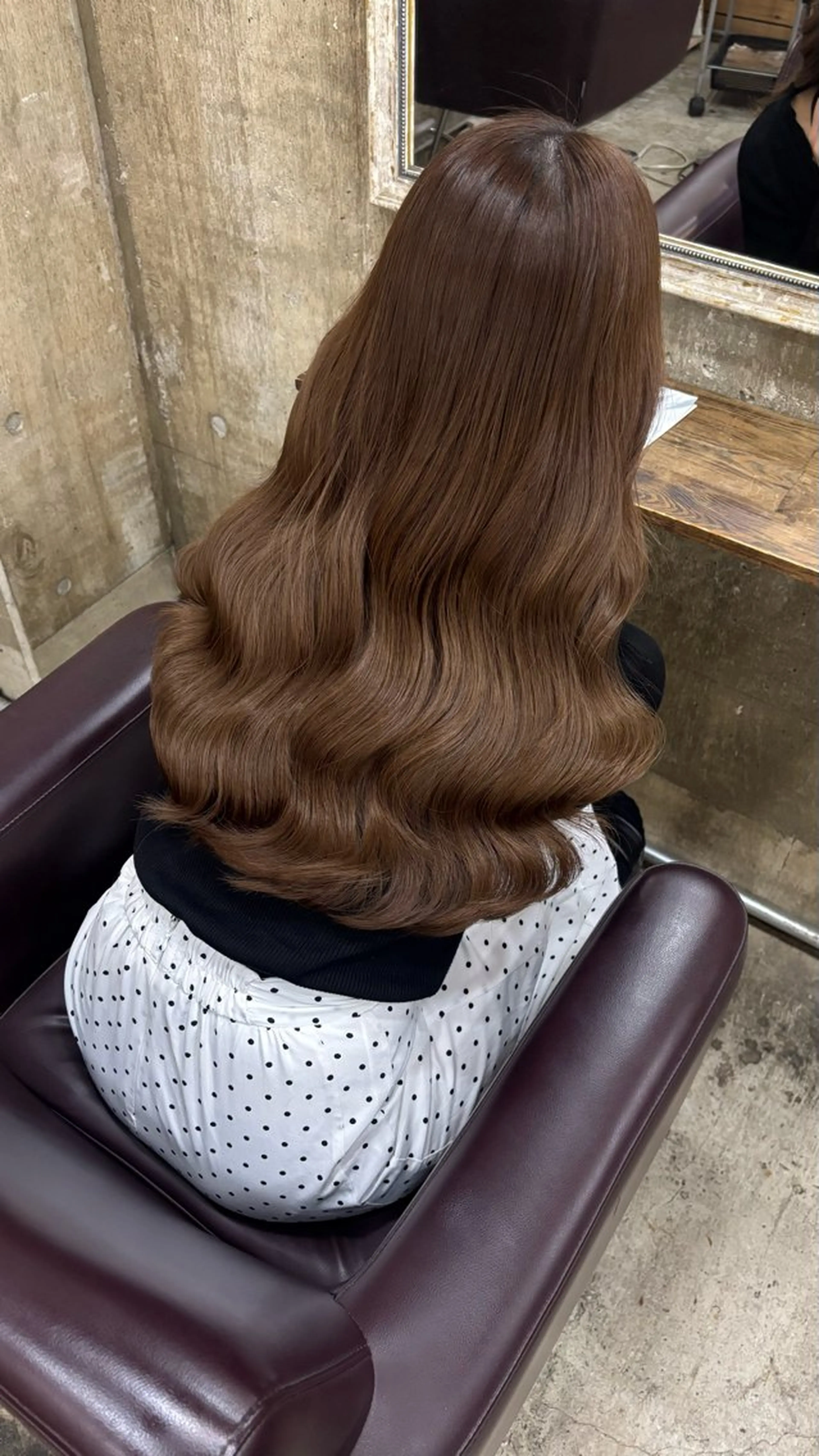 【デート前・飲み前に】韓国風巻き下ろし(シャンプー・ブロー込み)の写真