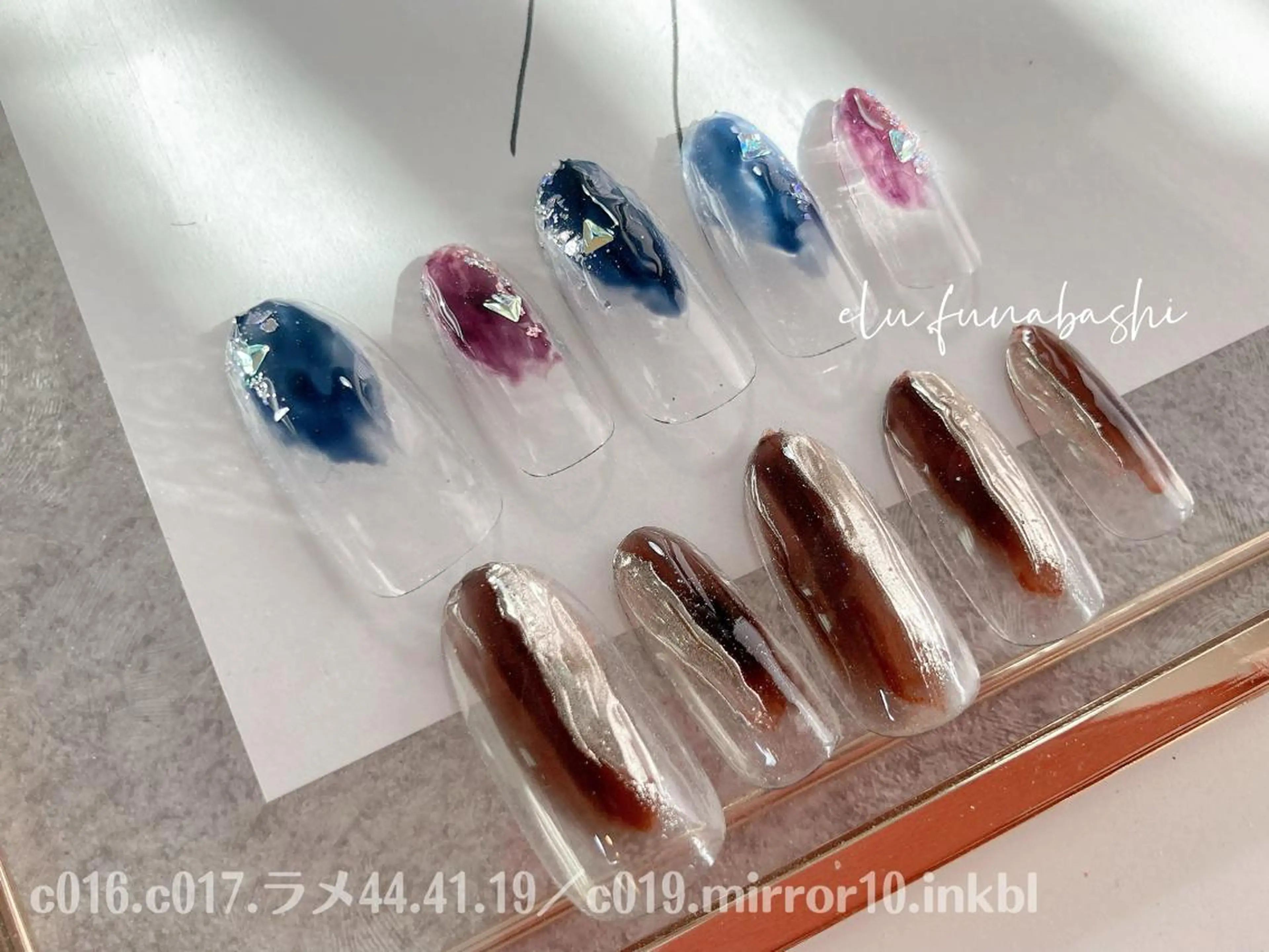 ネイル elu ：nail＆eyeのネイルデザイン