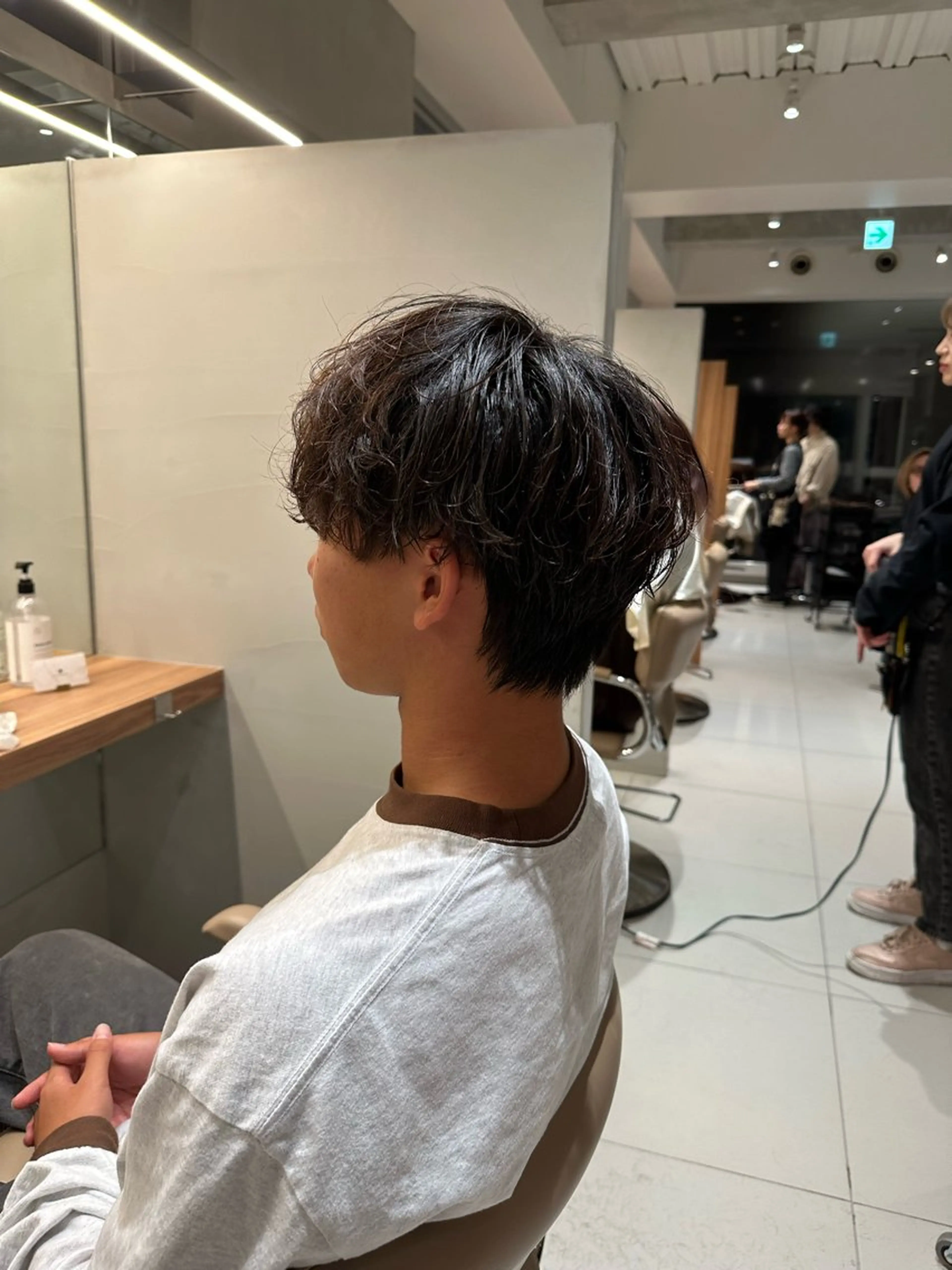 メンズ 透明感ハイトーン/ レイヤー/セイナのマツエク・マツパデザイン