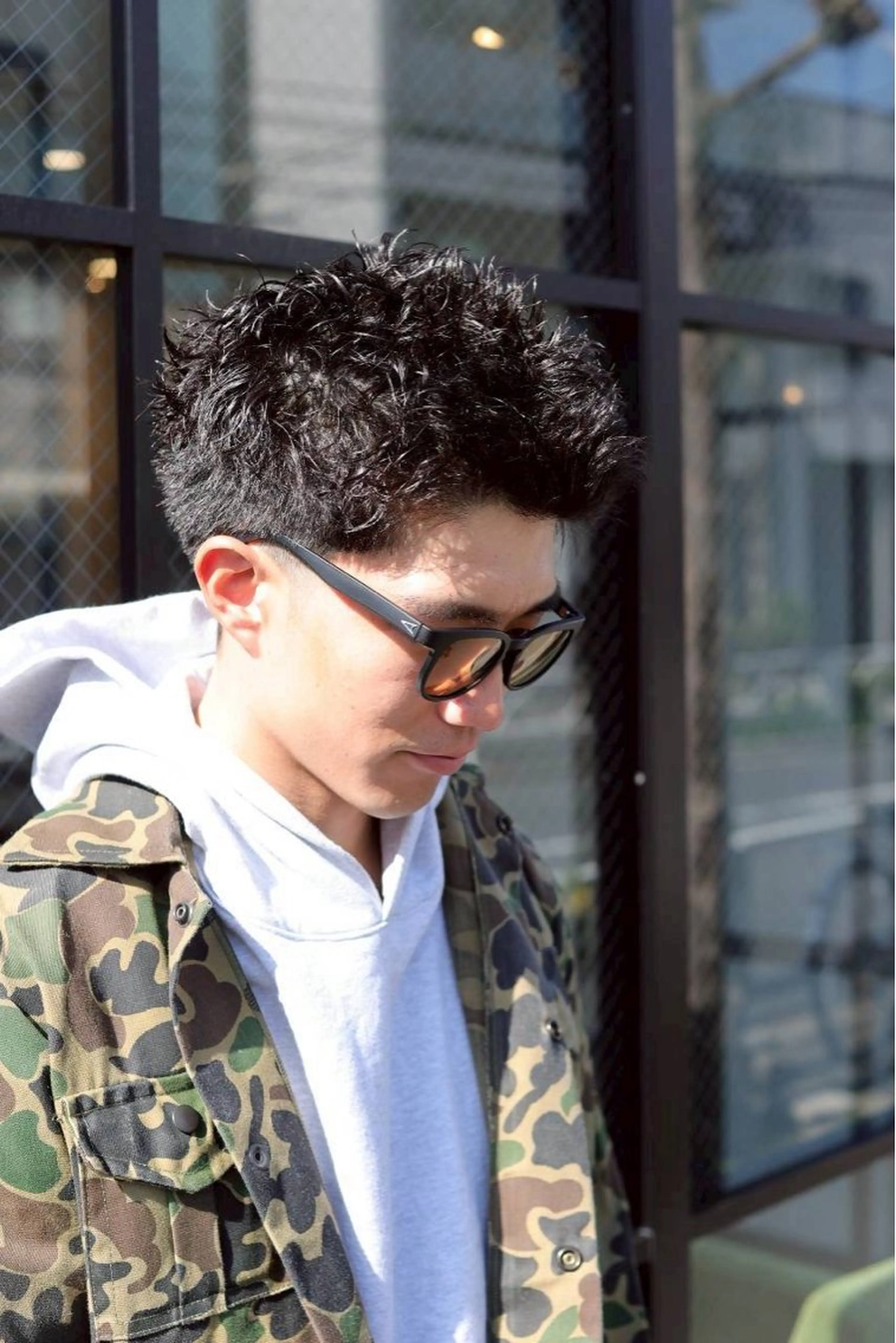 MENSカット＋高濃度炭酸シャンプー＋デザイン眉カット     ￥7450→￥6600の写真