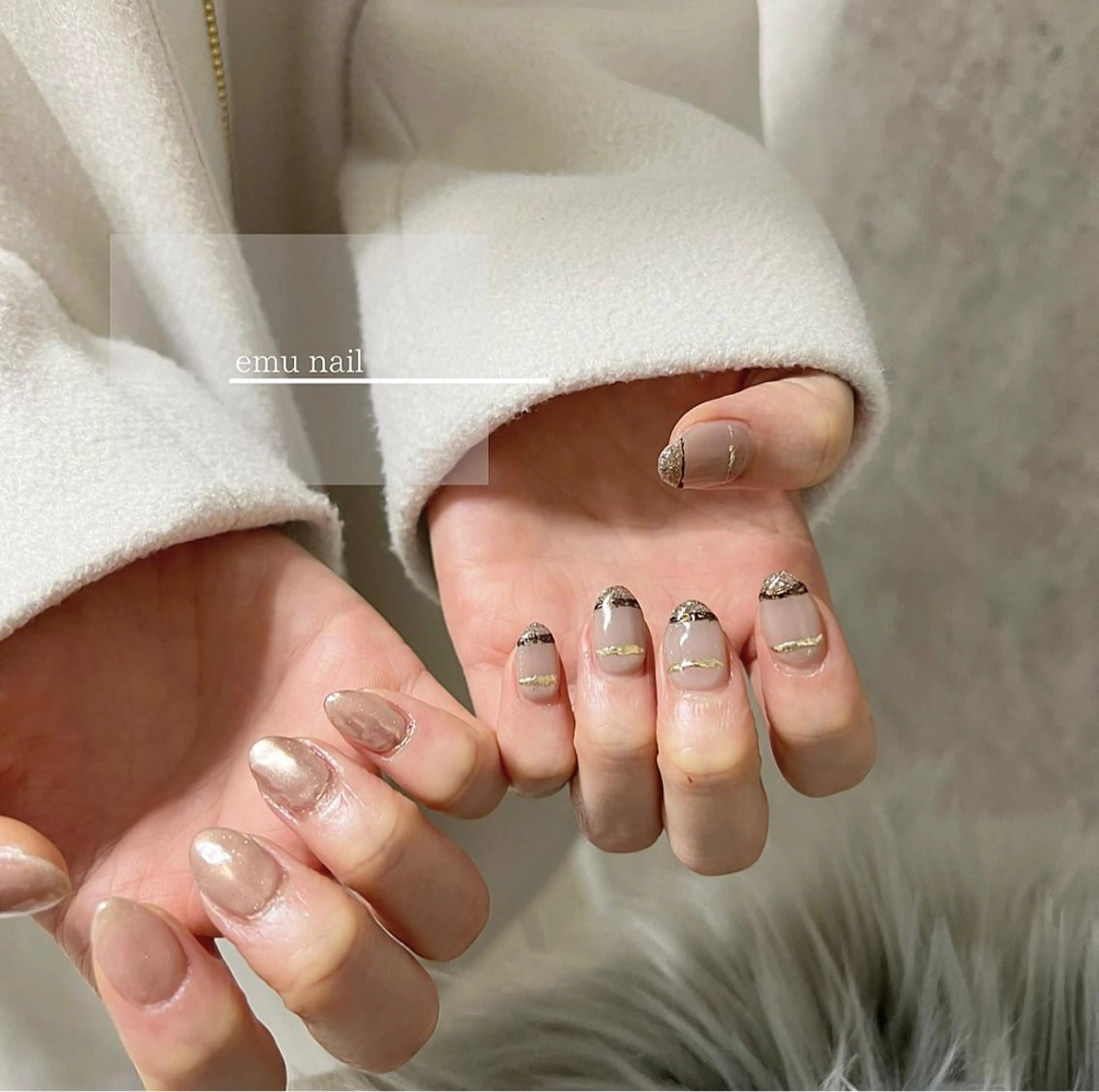 ネイル 持ち込み emu nailのネイルデザイン