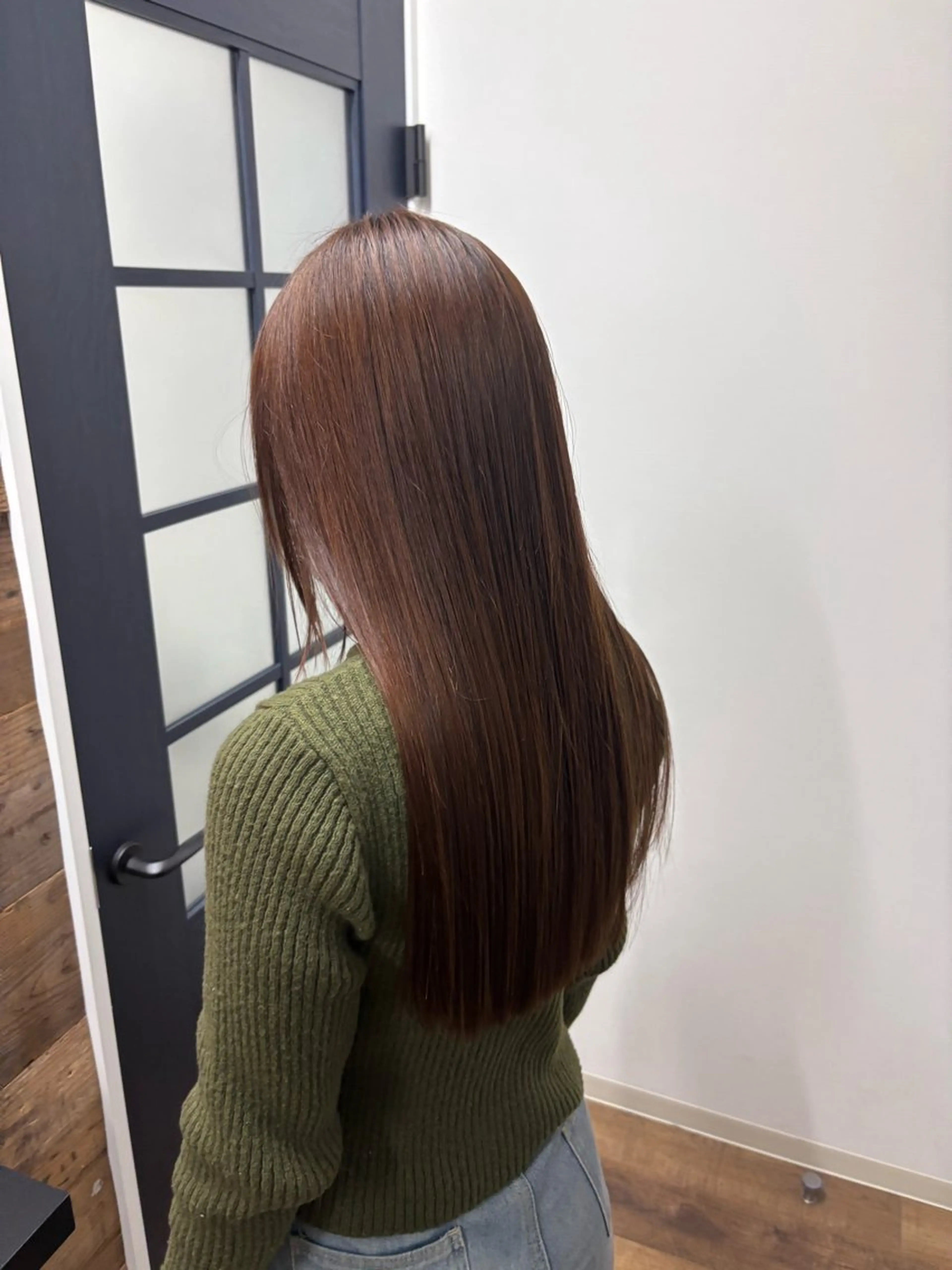 《女性限定》カット+サラ艶縮毛矯正の写真