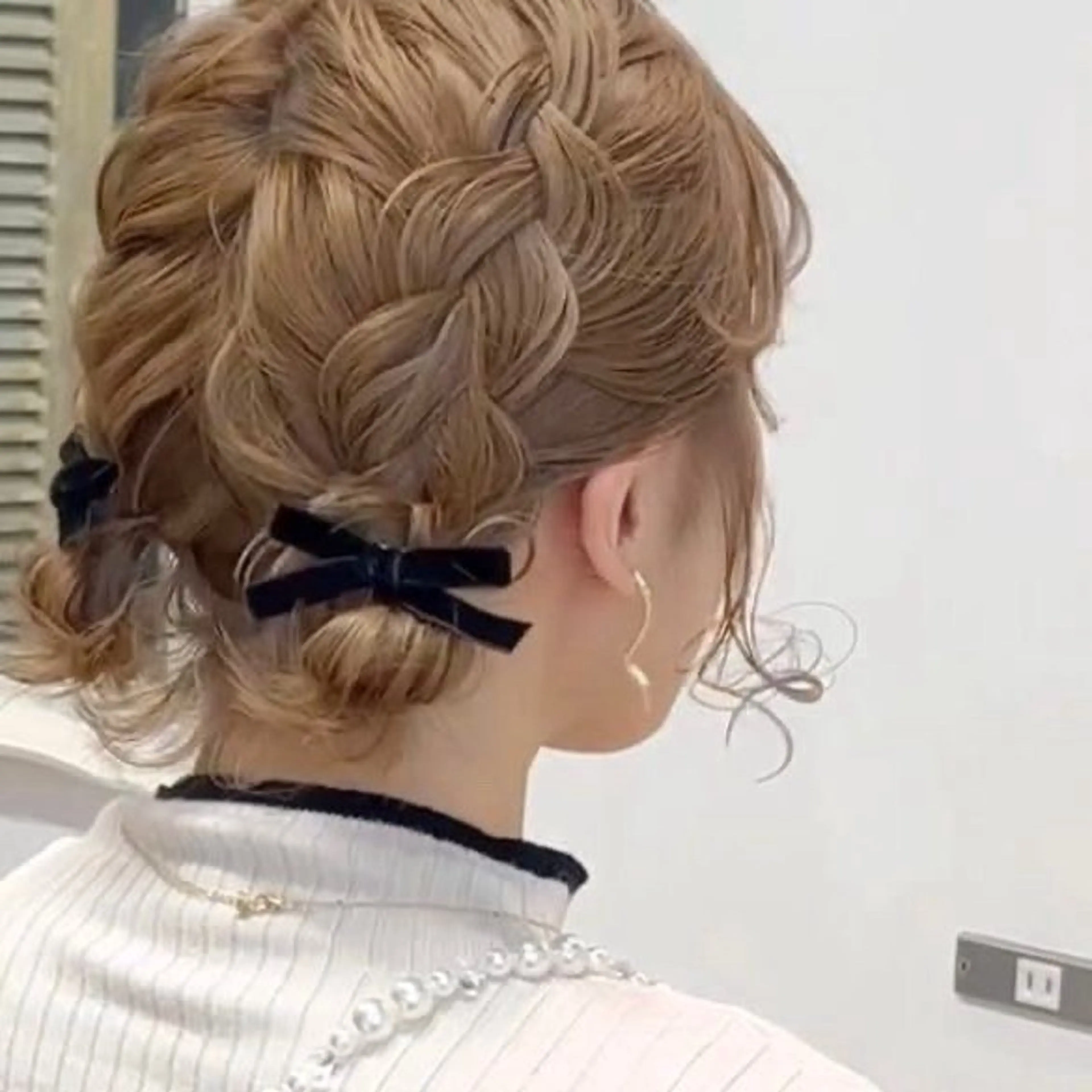 ヘアアレンジ ヘアセット ❥韓国ヘア🇰🇷❥ 透明感カラー❥Ruiのヘアスタイル