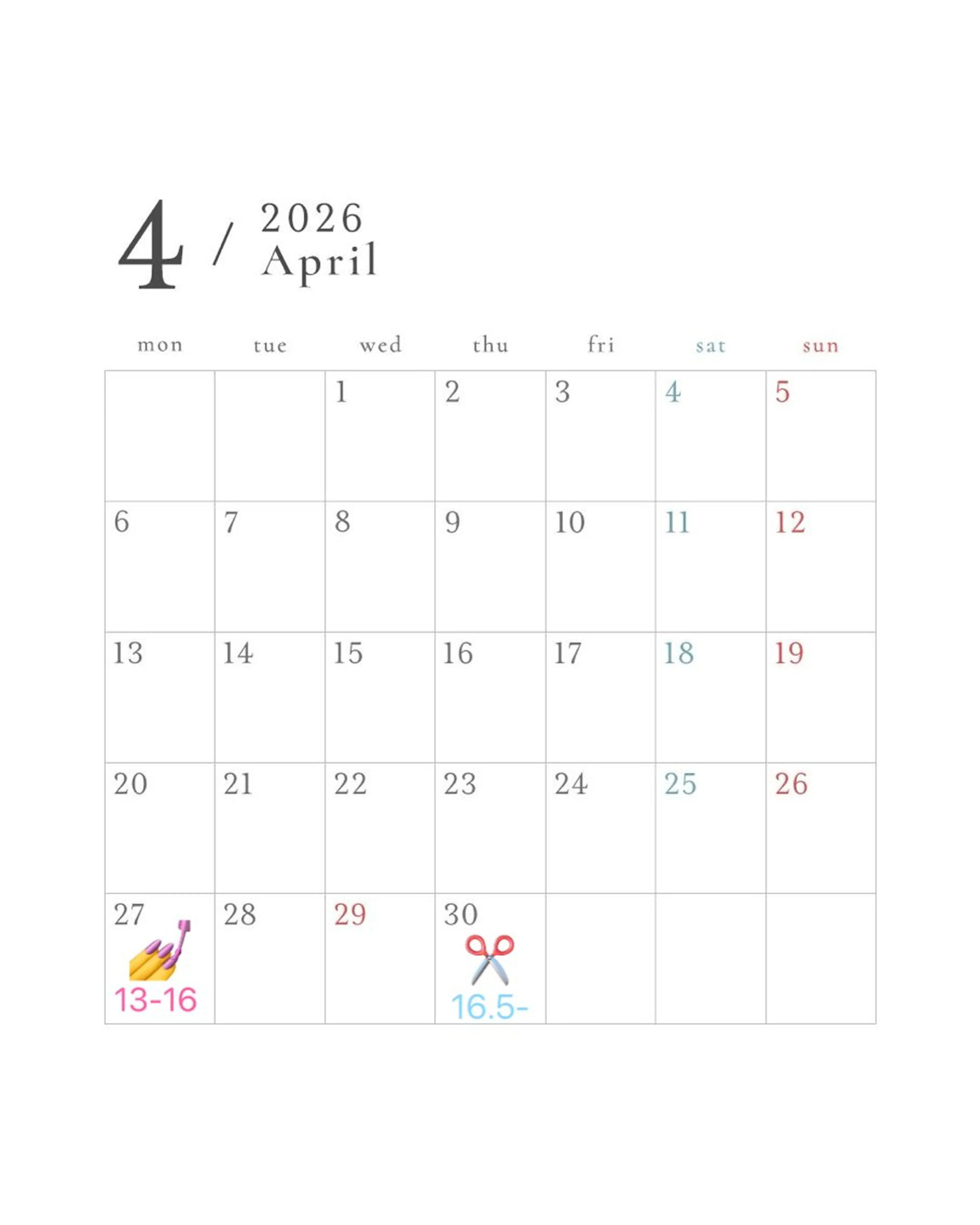 ネイル 遠藤 星李のヘアスタイル