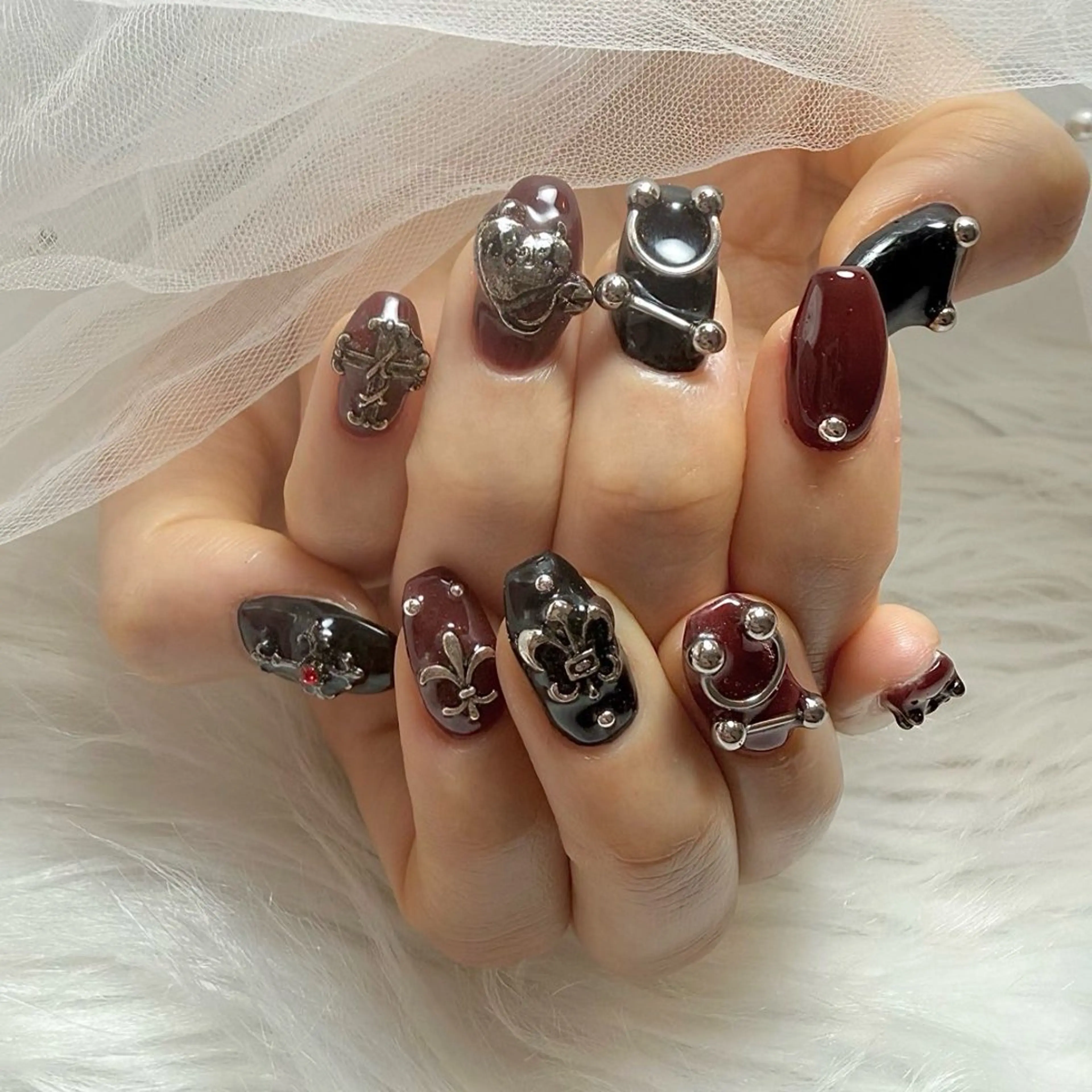 ミディアム Conjunim MAMI🎀✨のネイルデザイン