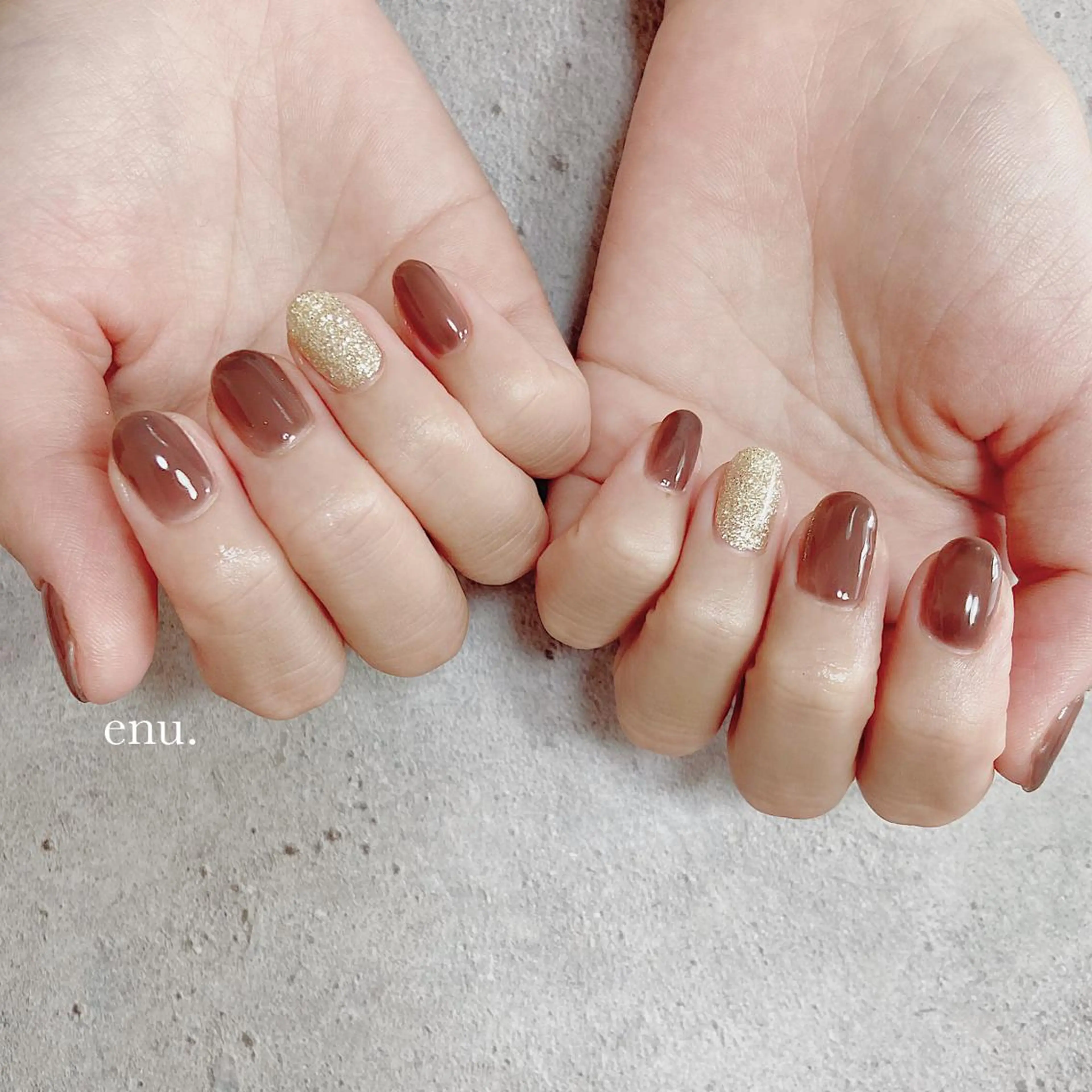 ネイル ハンドネイル enu. nanakoのネイルデザイン