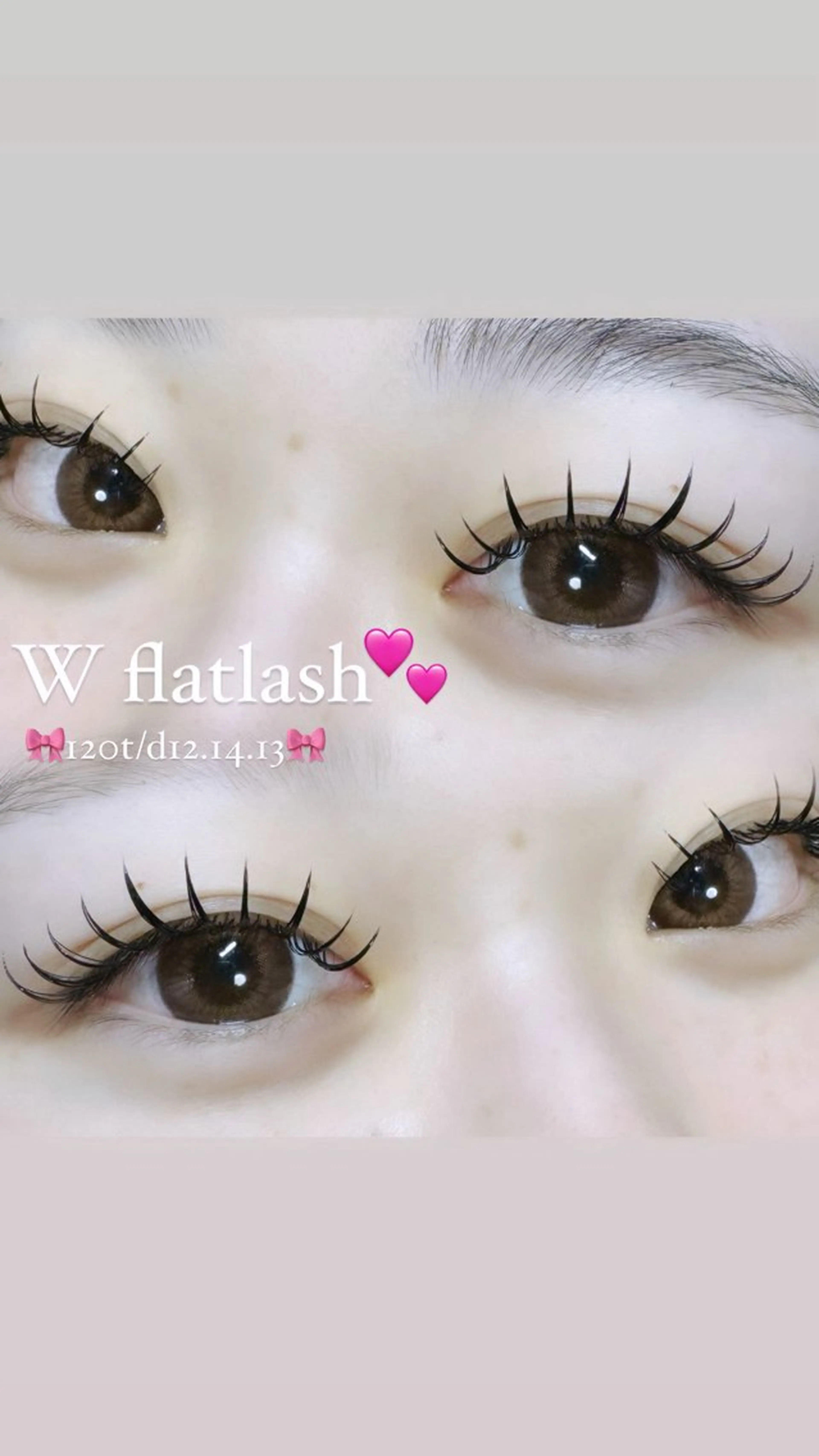 マツエク・マツパ マツエク eyelash salon 華のマツエク・マツパデザイン