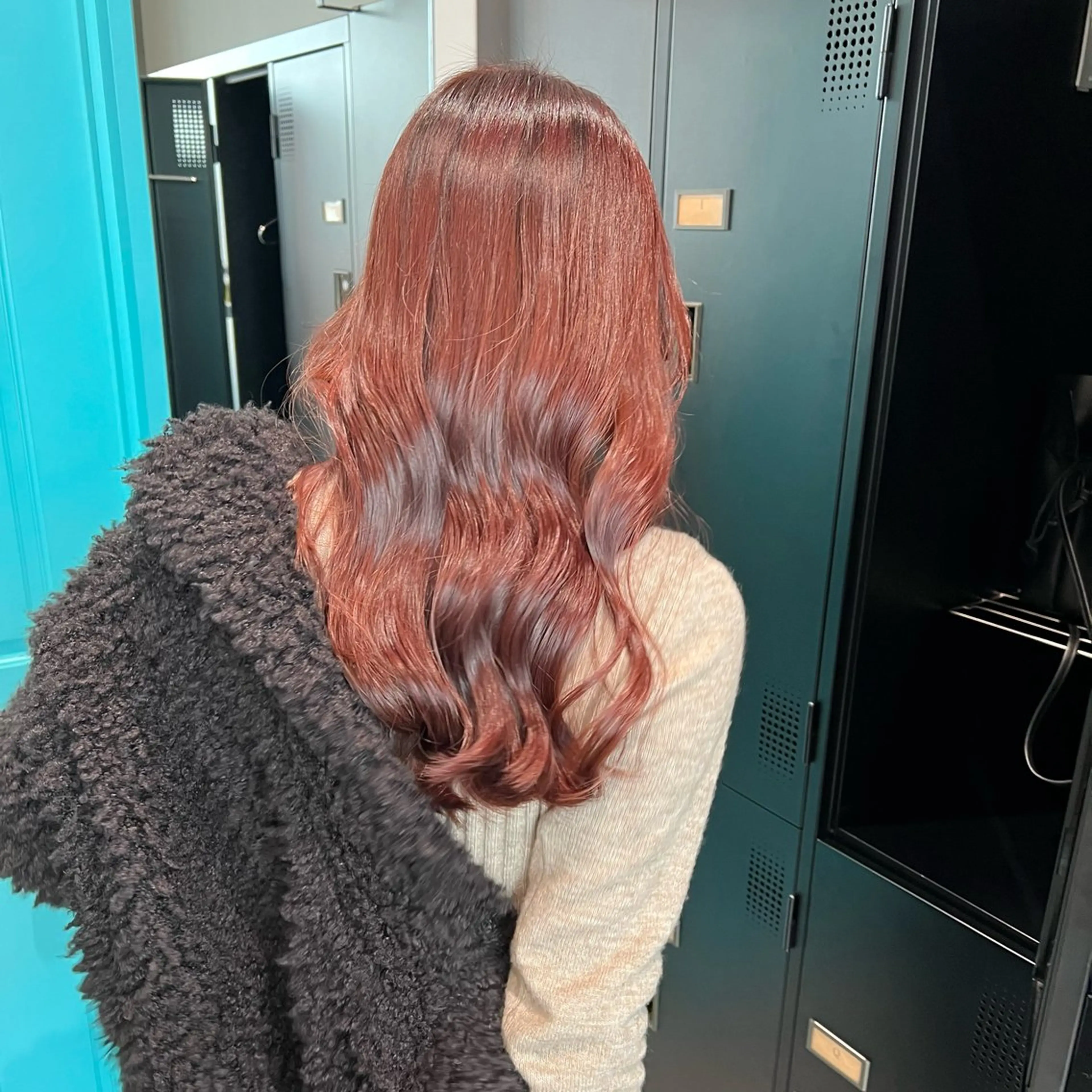 【新規限定🍒】暖色系ブリーチなしダブルカラー&プチトリートメント&コテ巻き無料の写真