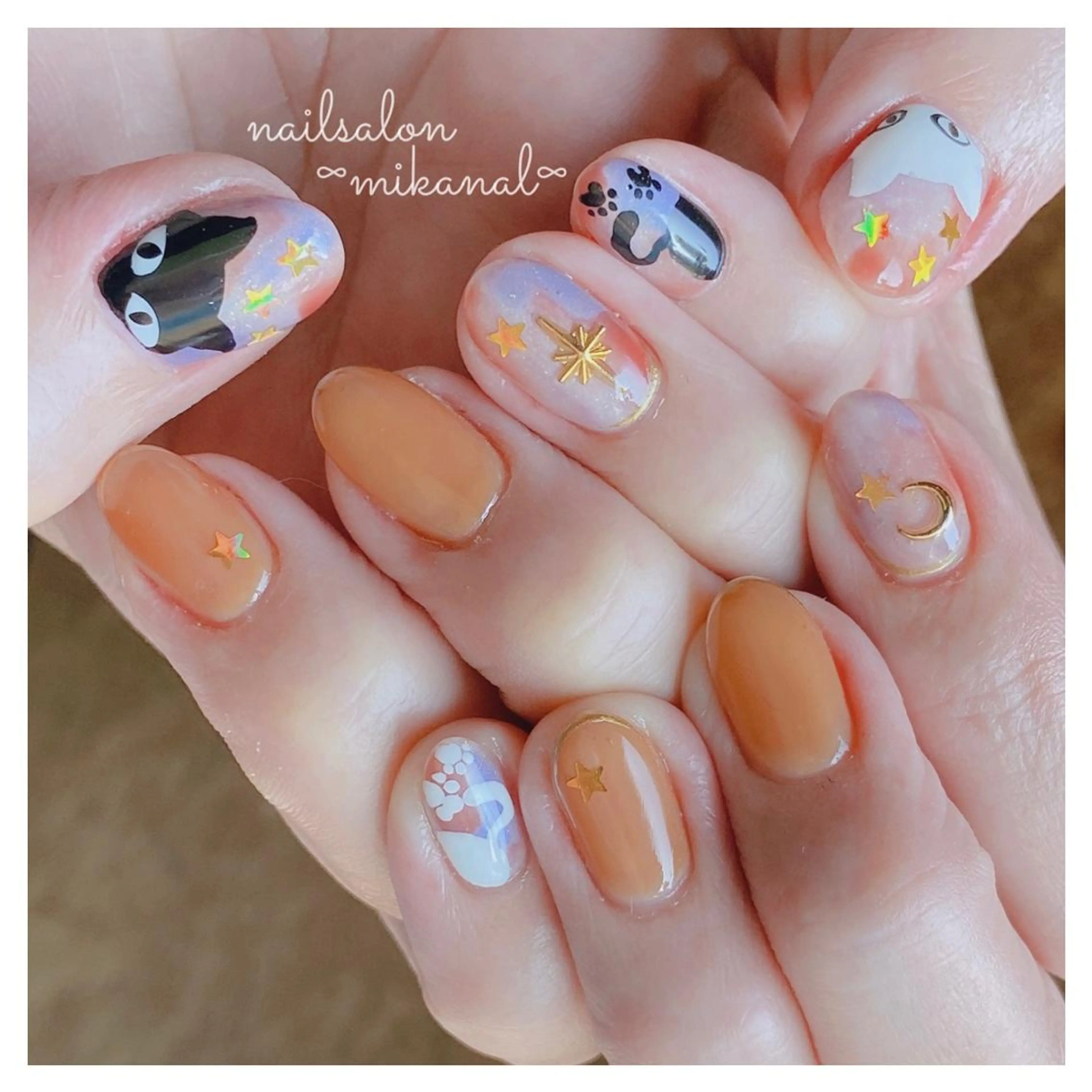 ネイル ハンドネイル nailsalon ∞ ﾐｶﾅﾙ ∞のネイルデザイン