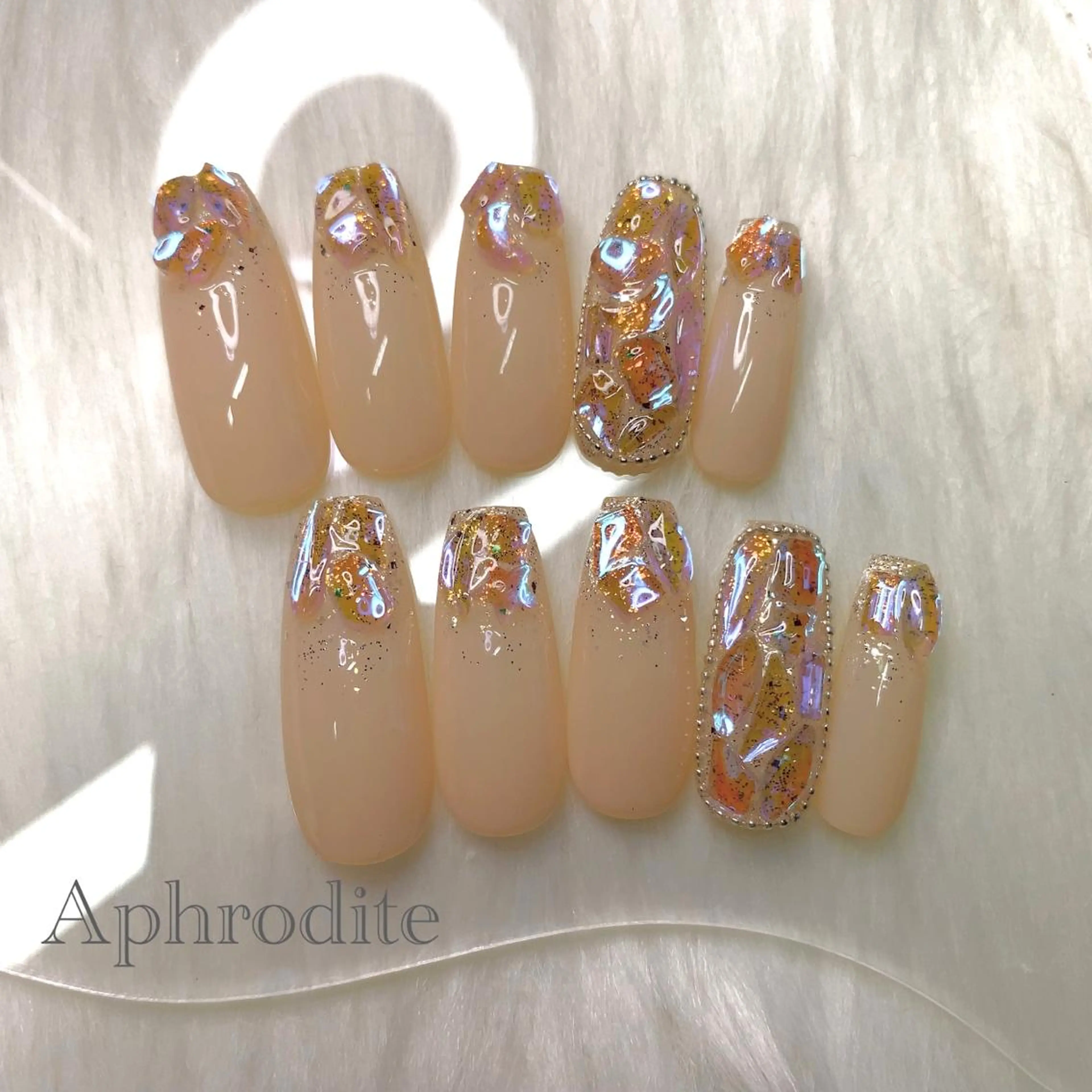 ネイル Aphrodite パラジェル認定サロンのネイルデザイン