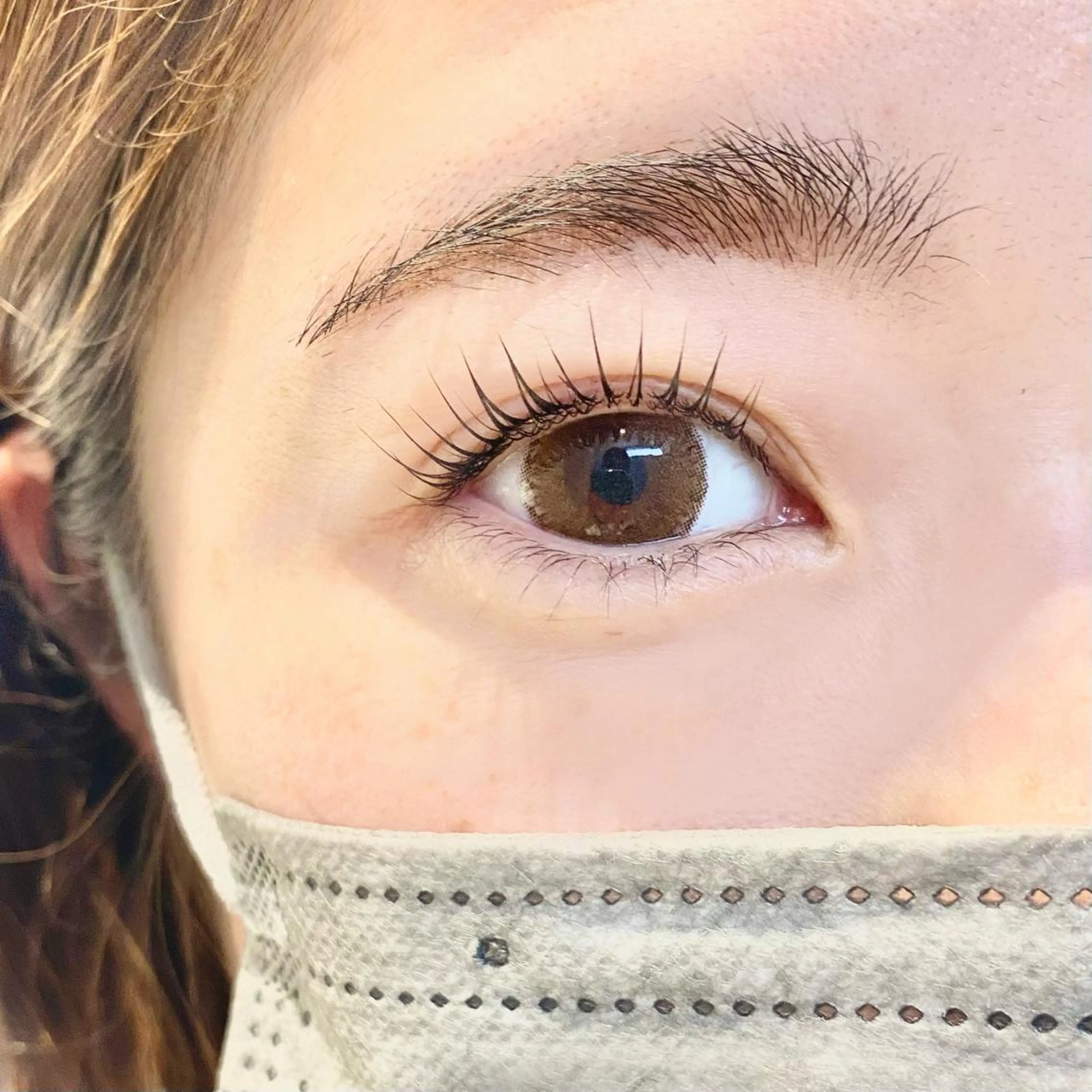 【まつげパーマ】パリジェンヌ上のみ🫧の写真