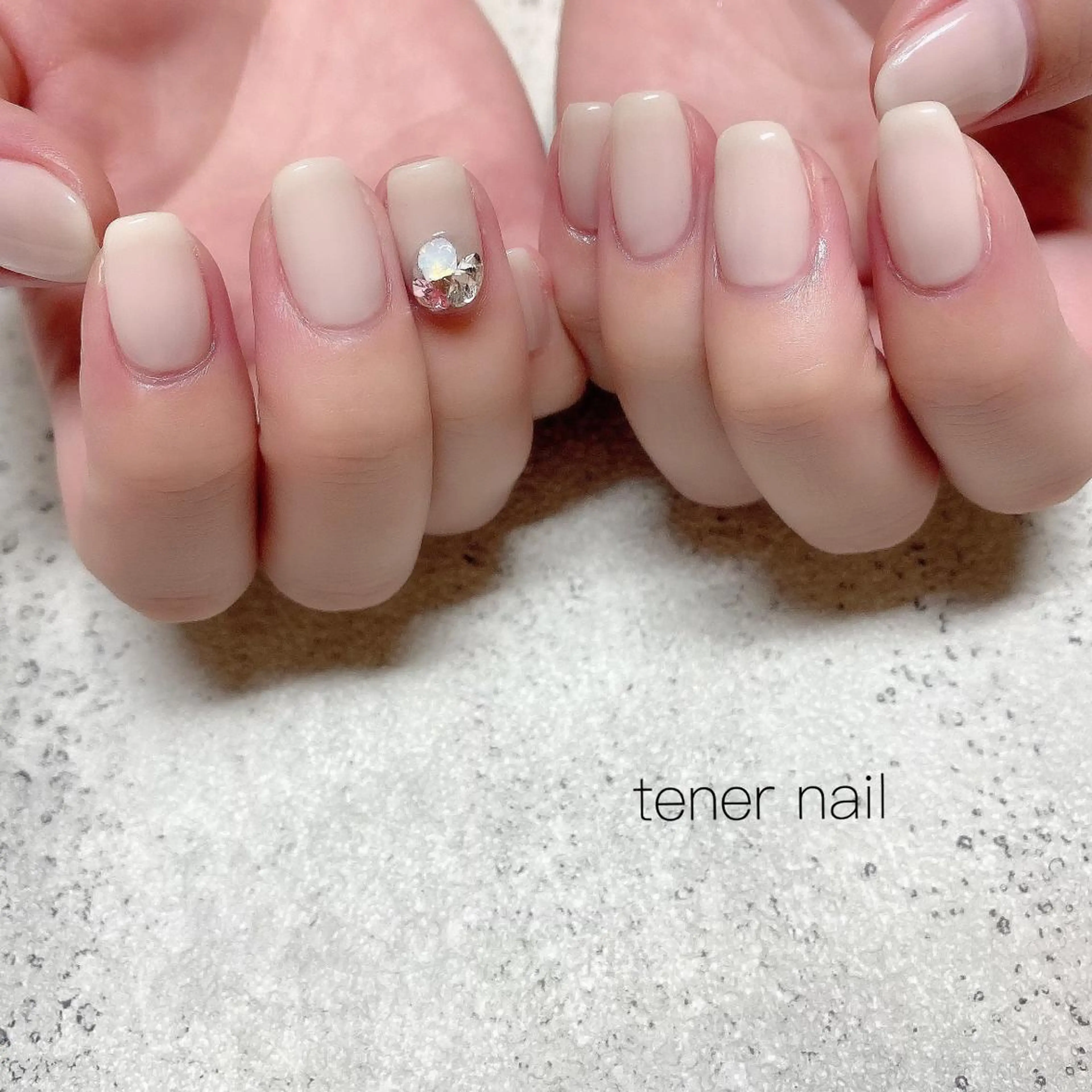 ネイル ワンカラーネイル テネルネイル tener nailのネイルデザイン