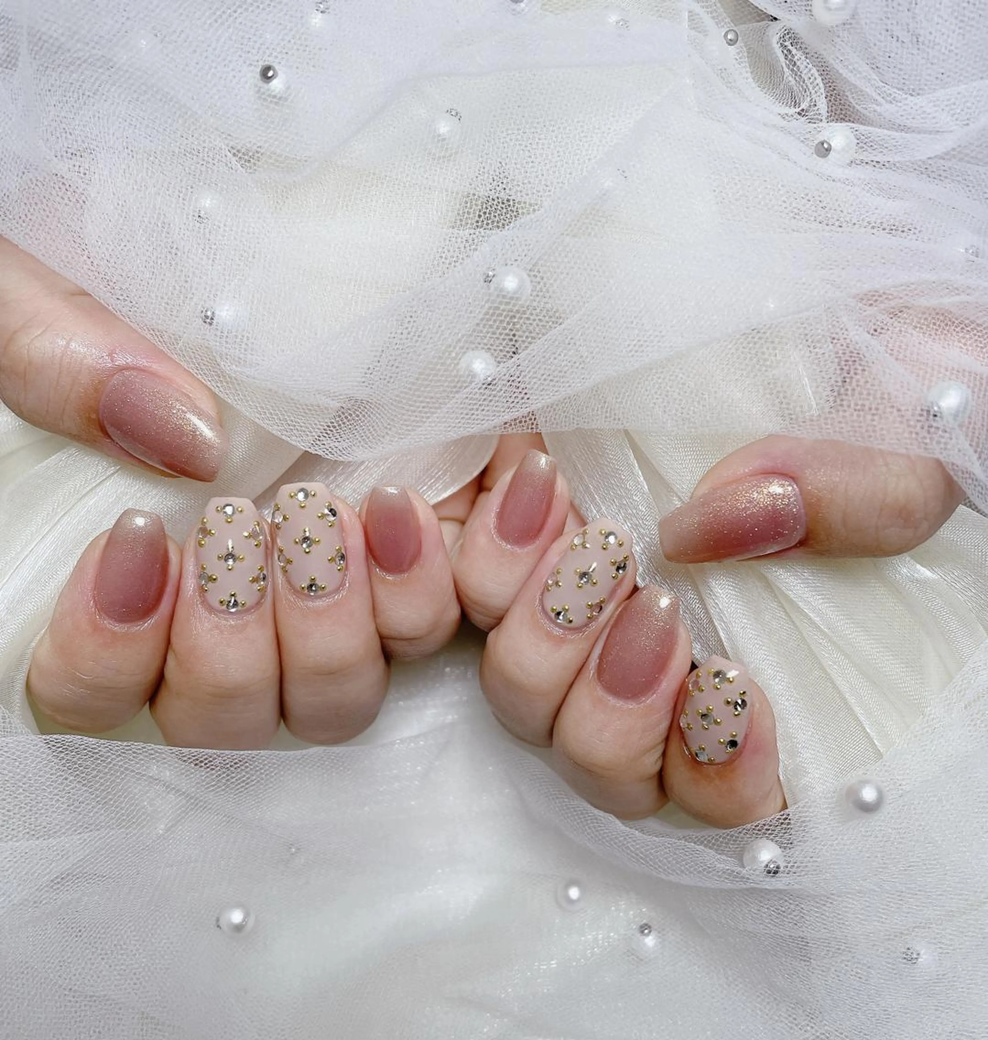 ネイル ハンドネイル ハンドケア 🎀長さだし船橋🎀 ネイルサロンのネイルデザイン