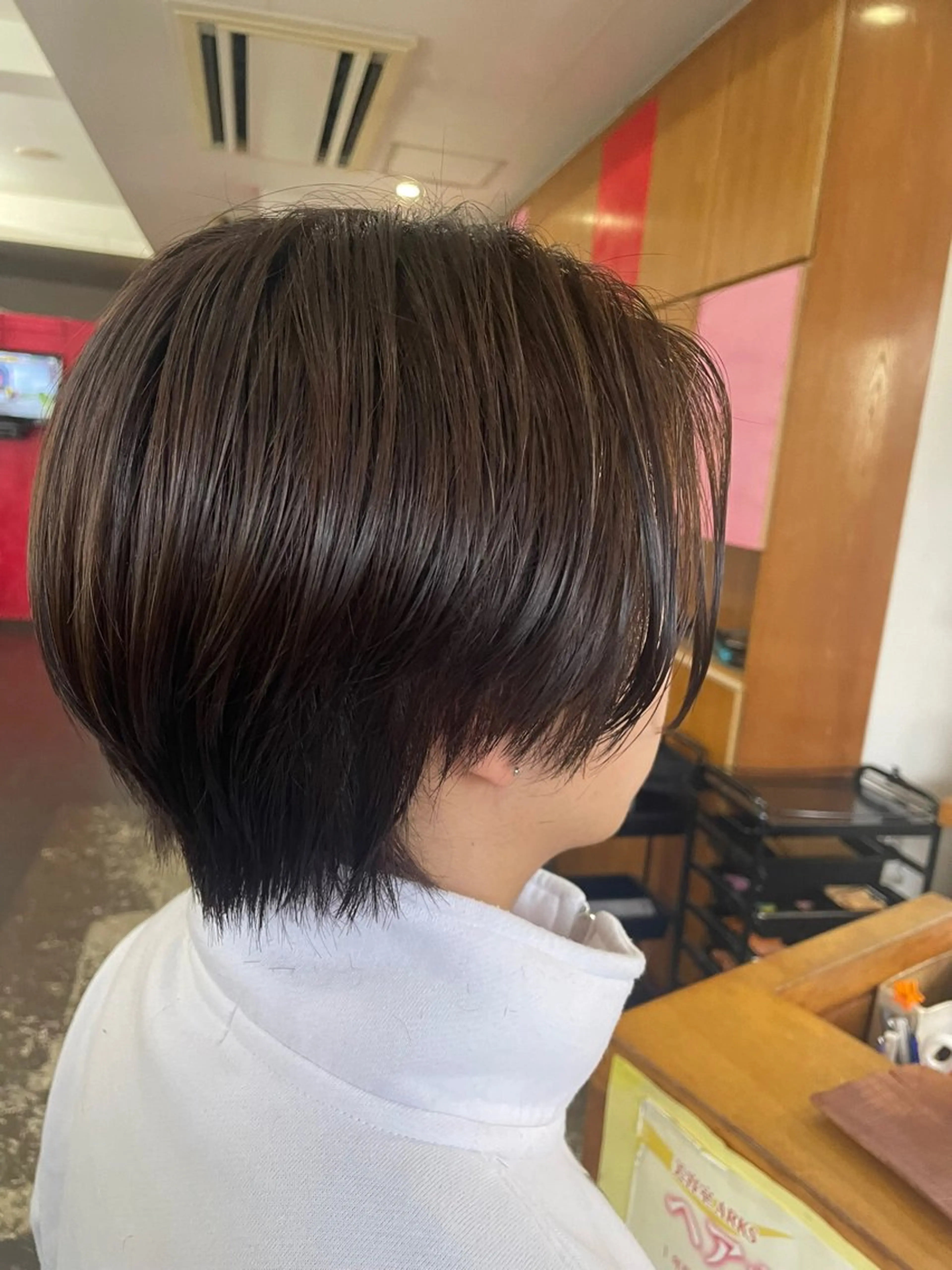 ショート カラー カット ヘアカラー トリートメント ヘッドスパ 美容室ARKS 黒田杏奈のヘアスタイル