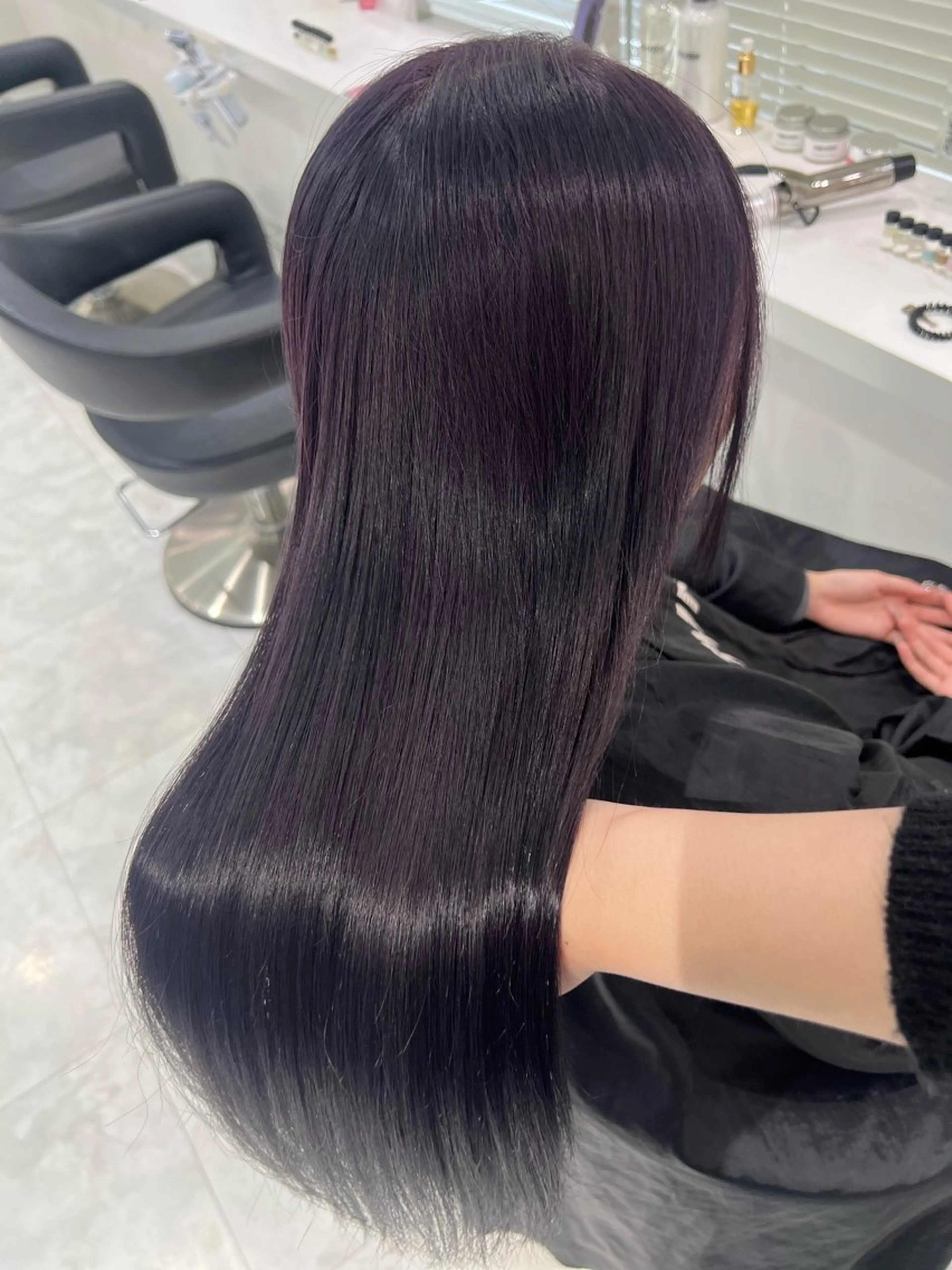 ロング カラー ダブルカラー ラベンダーカラー トリートメント ヘアカラー トリートメント ブリーチなし特化 美容師💖SAE💖のヘアスタイル