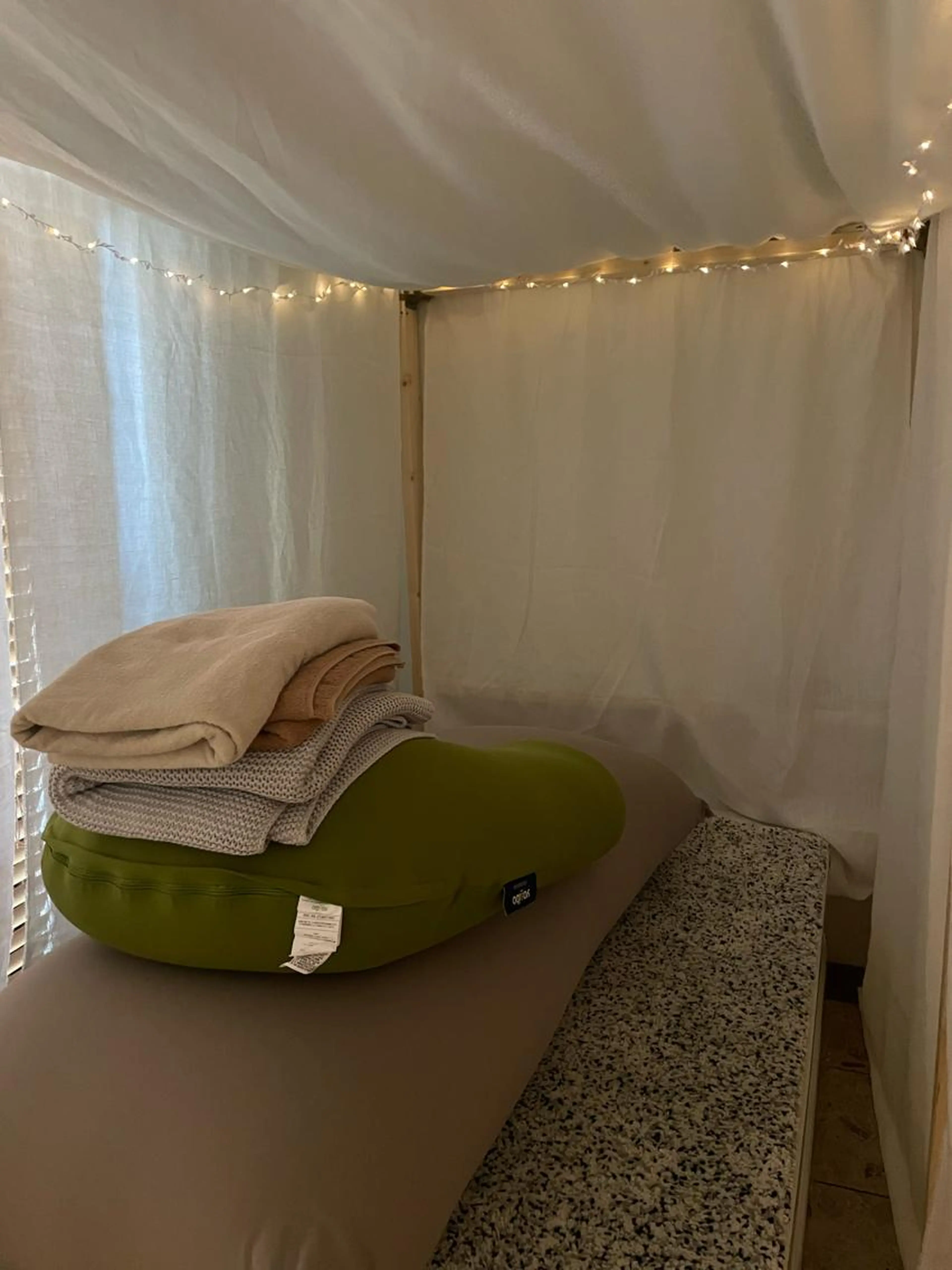 【リラックススパ30分】※ビーズクッションに寝ながら、ほぐしなど入れつつリラックスしたい方にオススメです。/ヘッドスパの写真