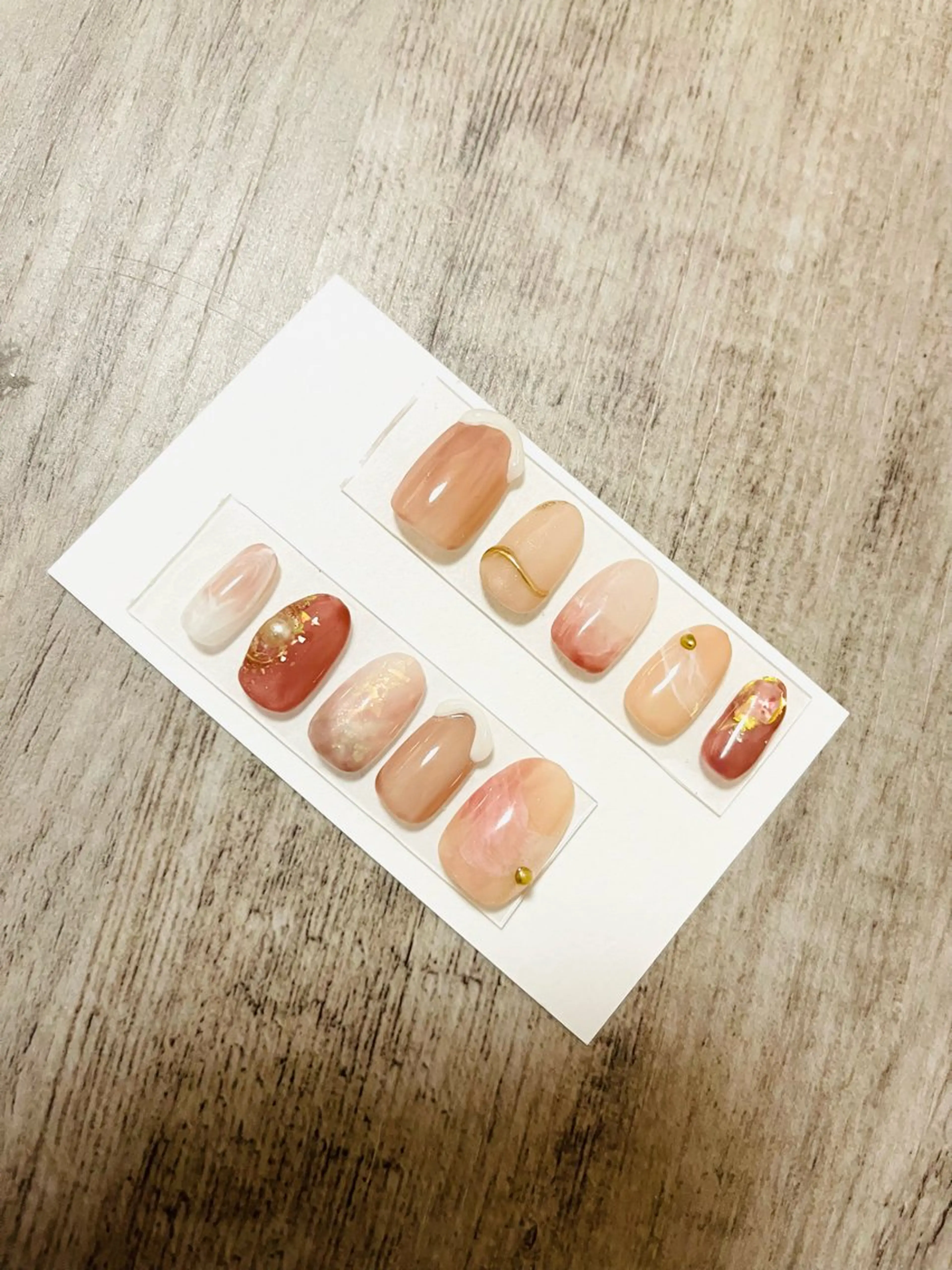 ネイル 成人式 ネイルチップ ハンドネイル 安藤 Charlotteのネイルデザイン