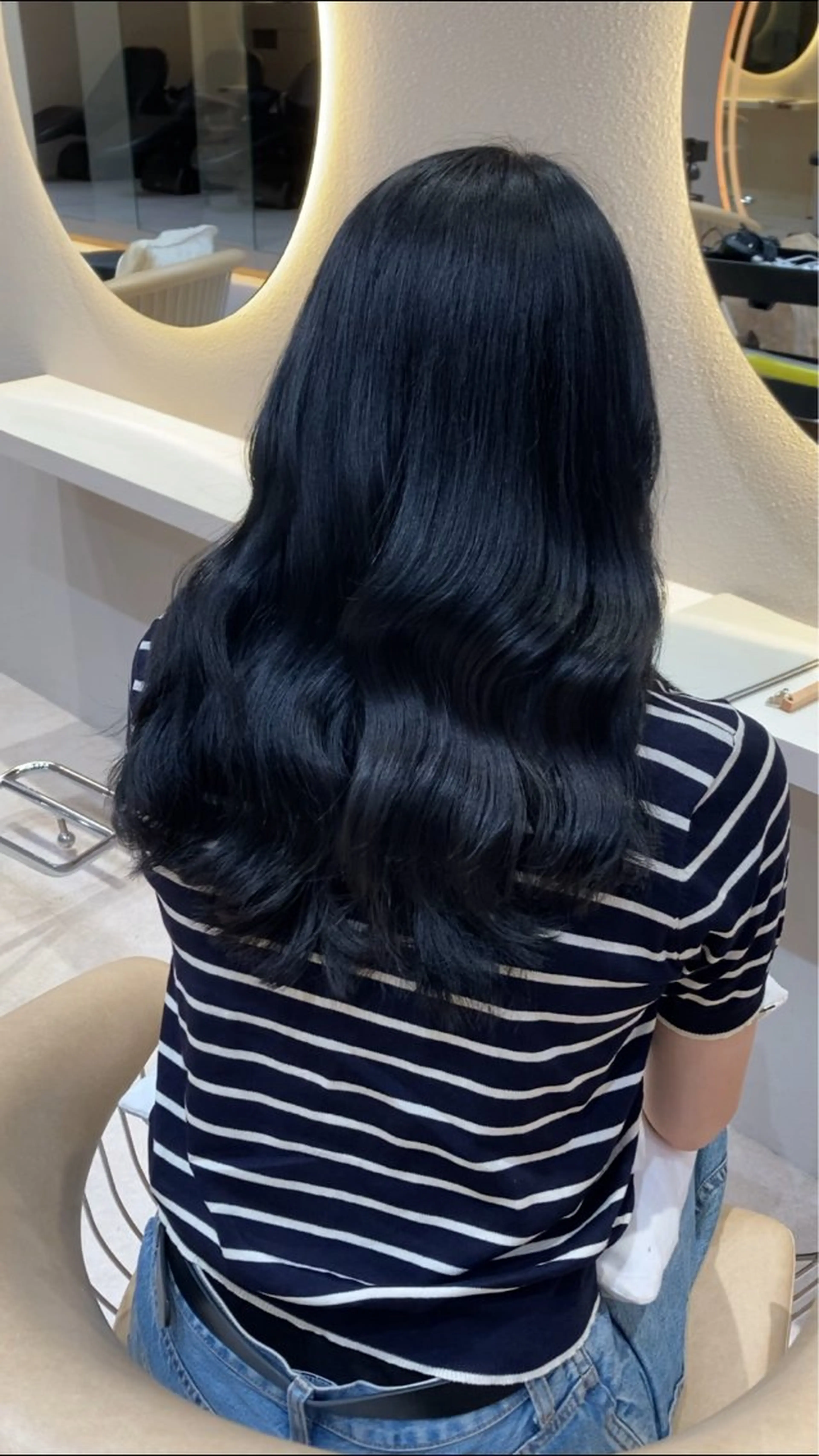 ロング カット ヘアカラー トリートメント 🩵縮毛矯正・ボブ 岩原朋也🩵のヘアスタイル