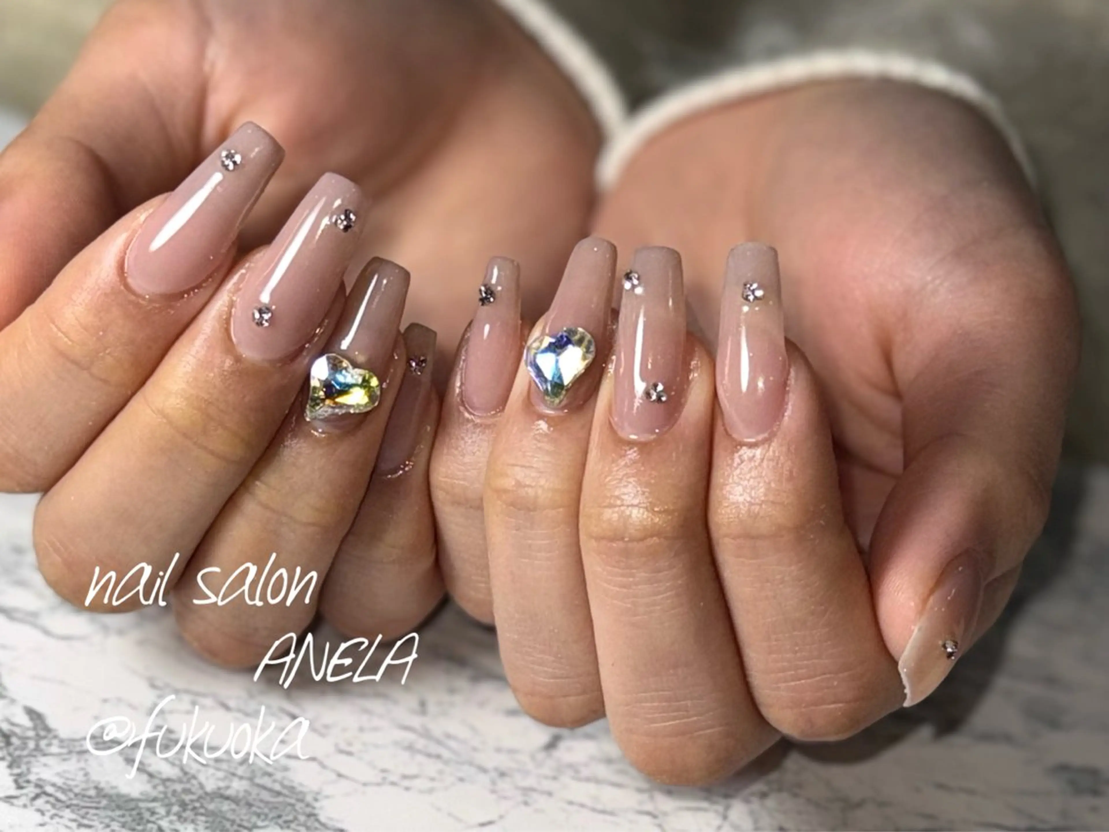 ネイル シンプルネイル nail salon ANELA mayaのネイルデザイン