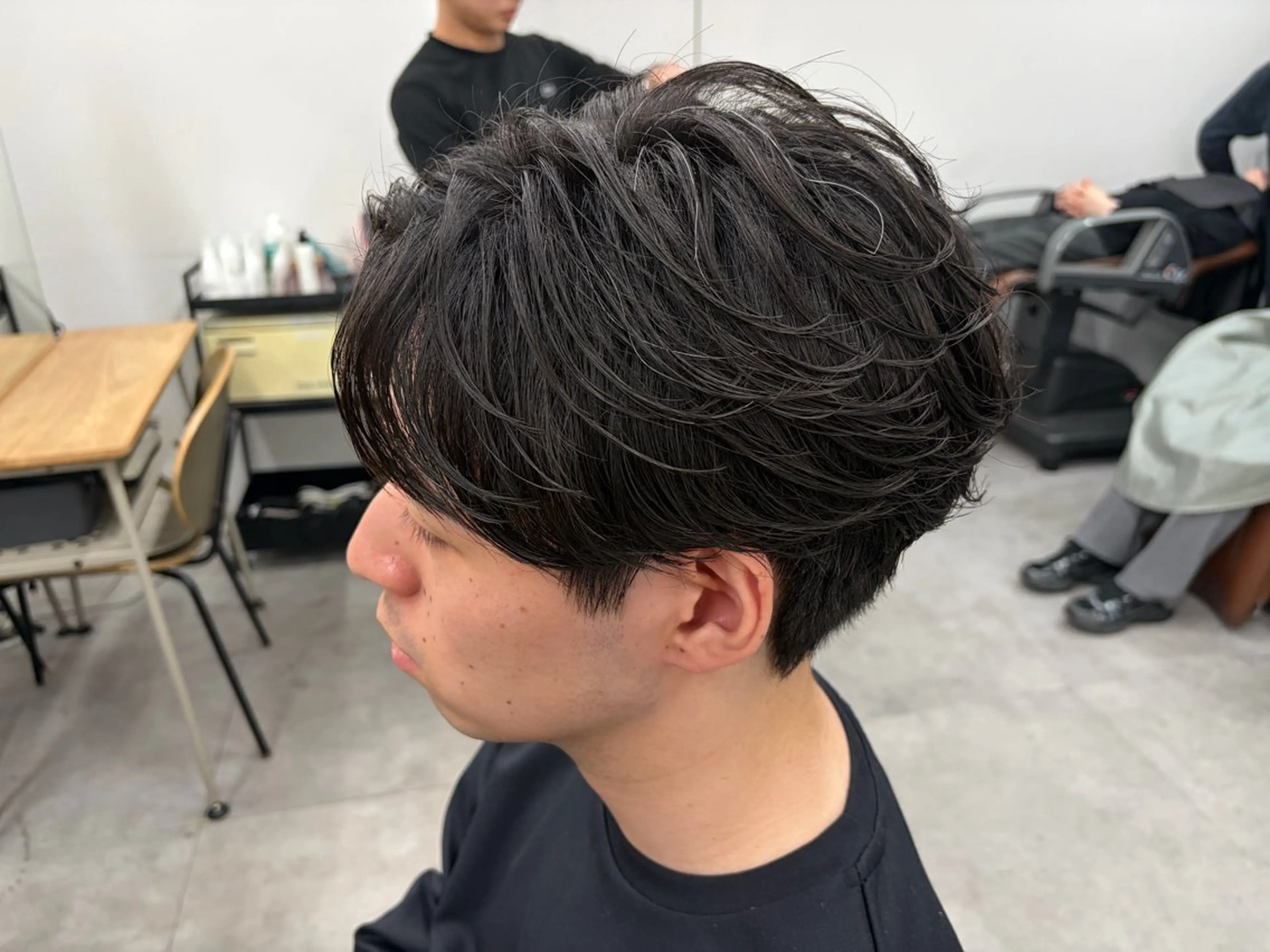 パーマ カット パーマ メンズパーマ外屋敷 航のヘアスタイル