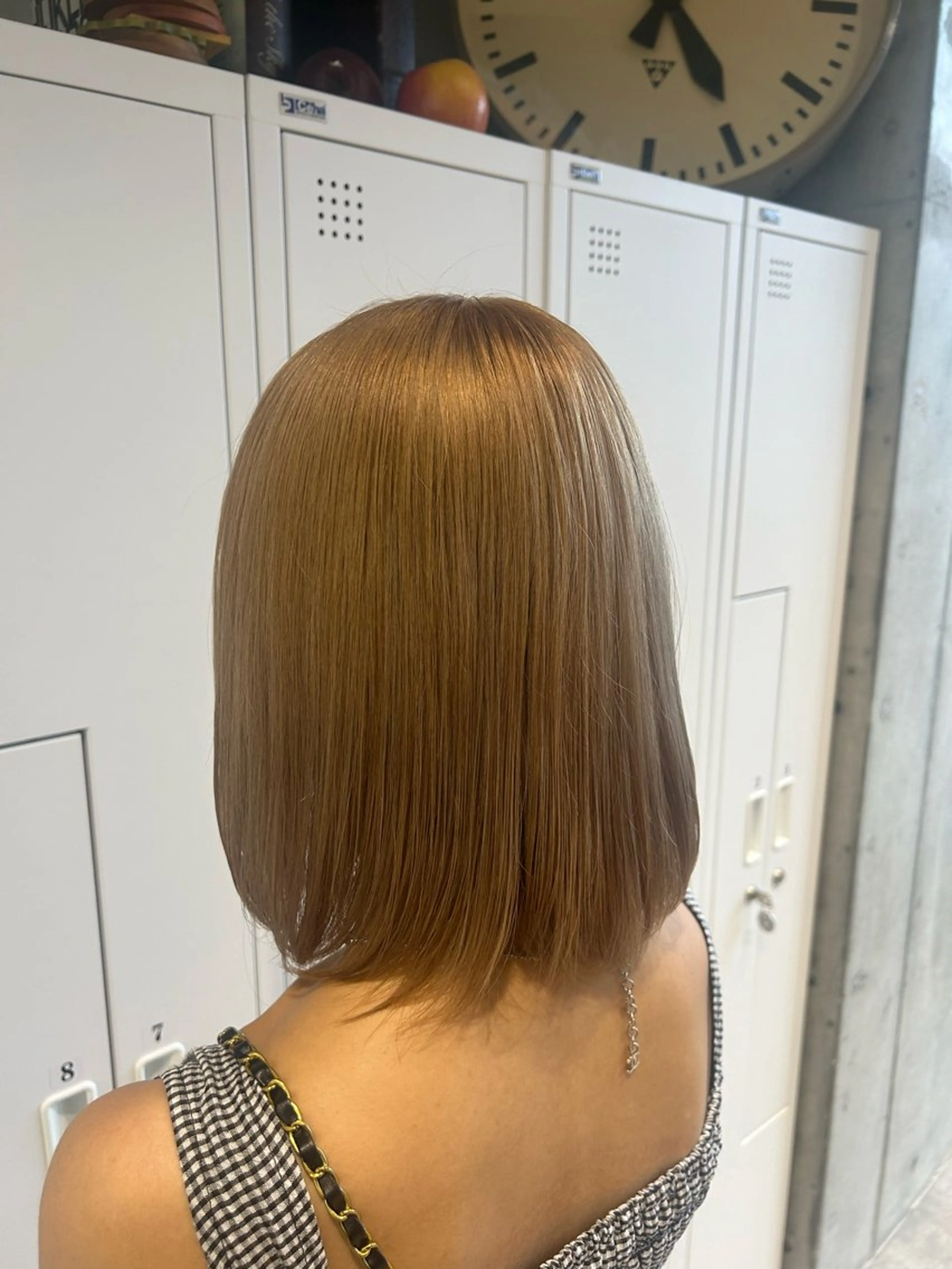 ミディアム カラー カット ヘアカラー トリートメント 🤡暖色レイヤー 🤡みさきのヘアスタイル