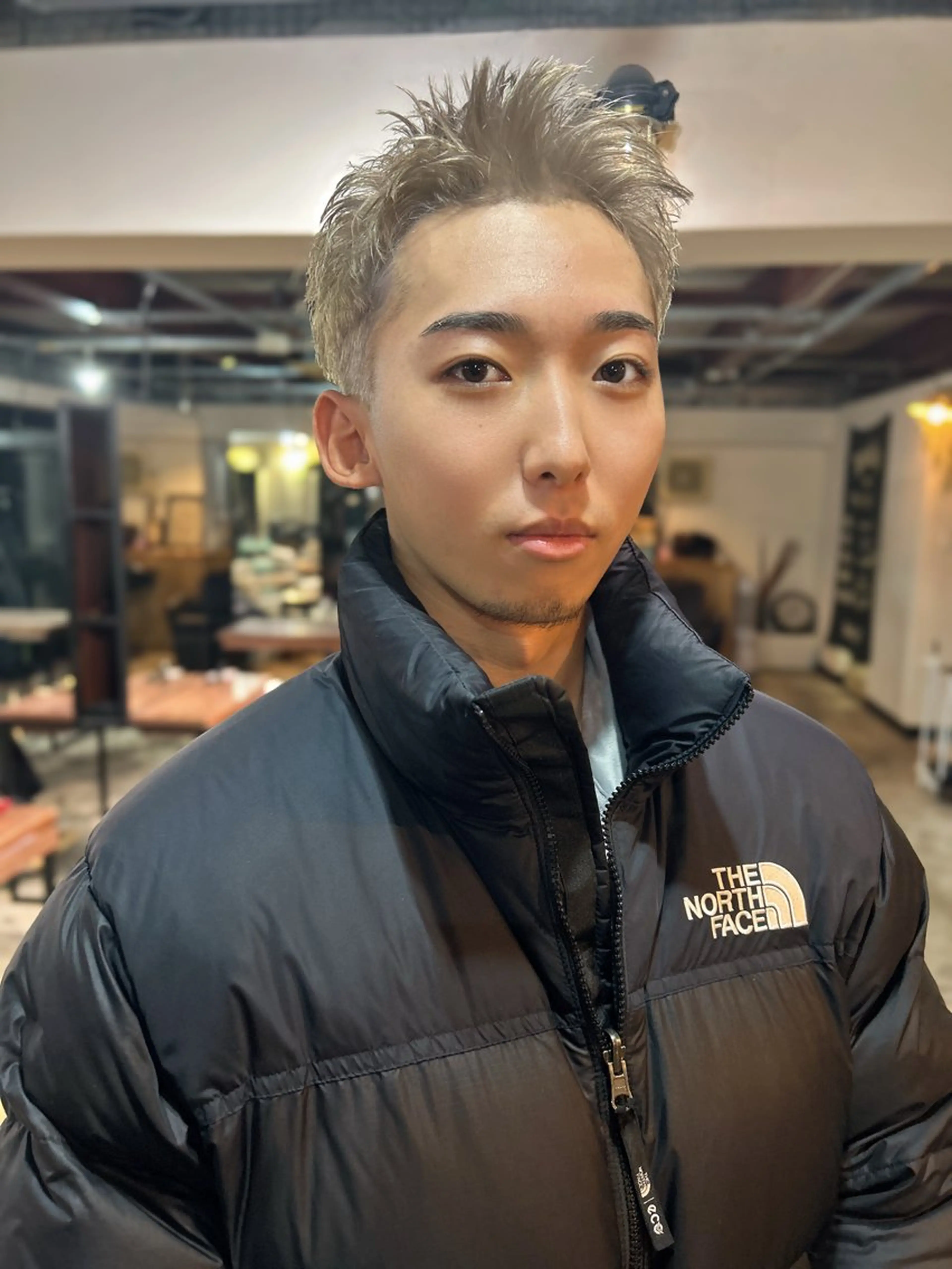 カラー メンズ カット ヘアカラー トリートメント ダブルカラー/ 艶髪/SHISEIのヘアスタイル