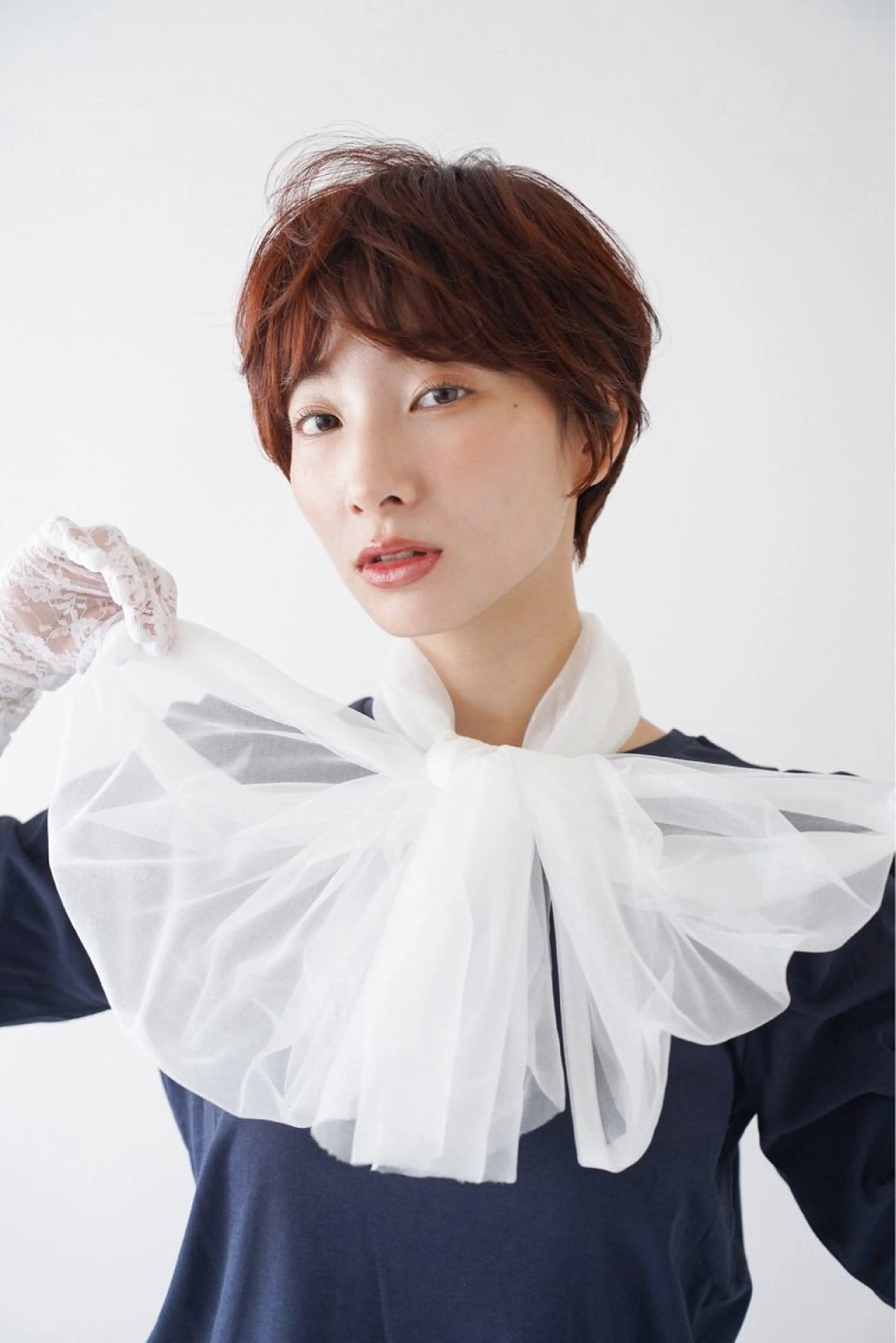 ショート カラー ヘアアレンジ 🍓艶髪/艶カラー しんたに🌈のヘアスタイル