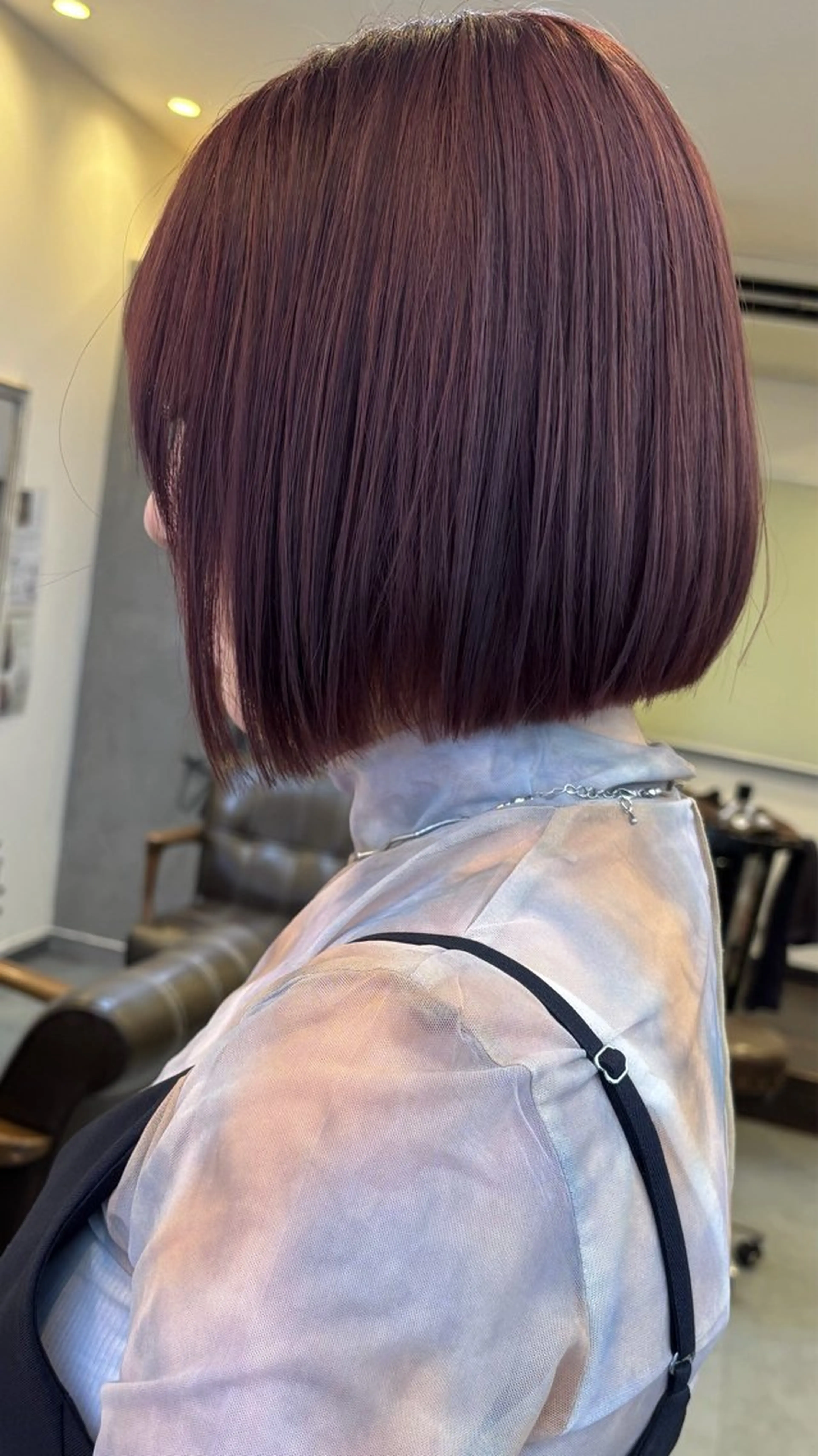 ミディアム 北堀江【HUE】 アオキ　コータのヘアスタイル