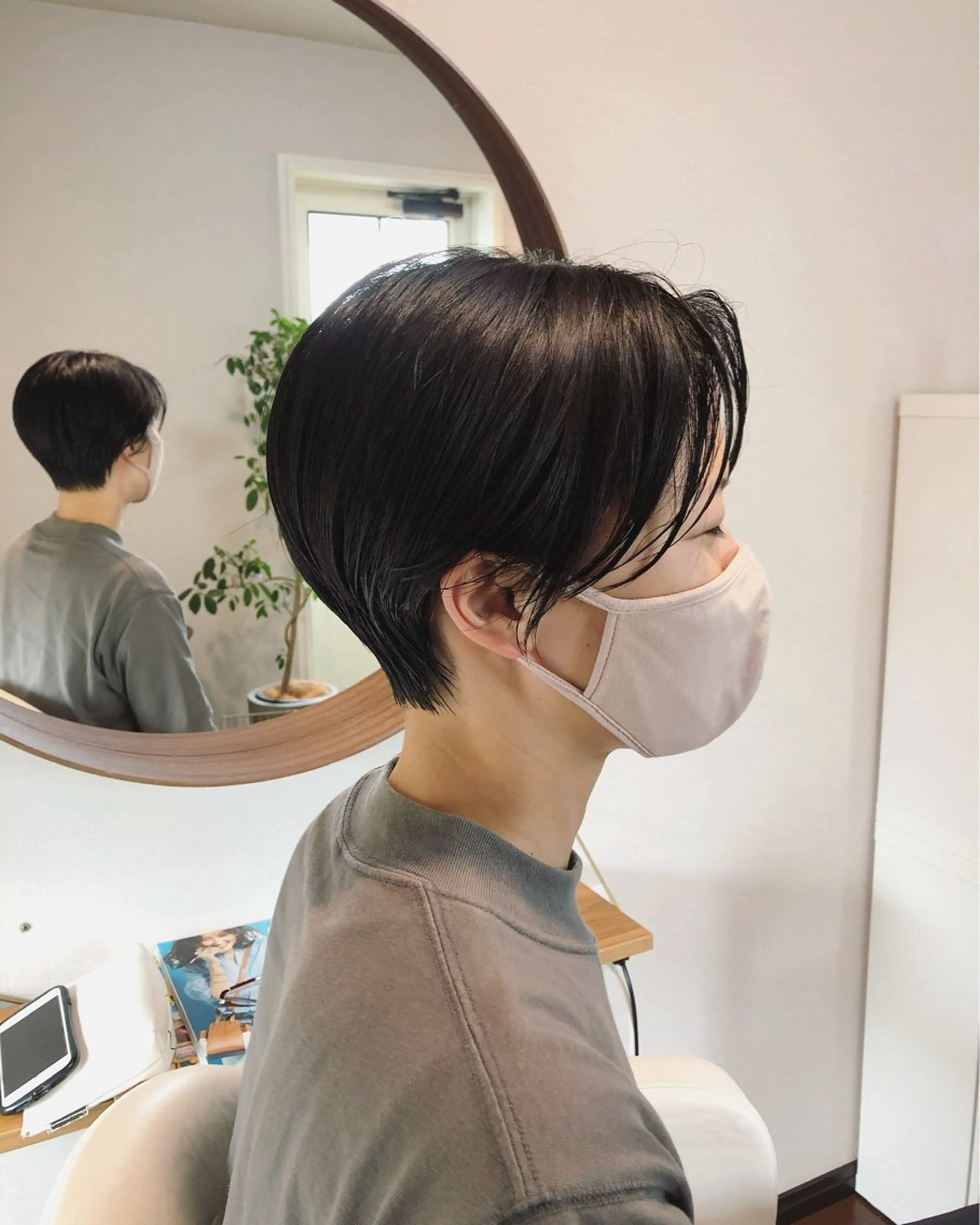 ショート ショートヘア 二宮 由衣のヘアスタイル