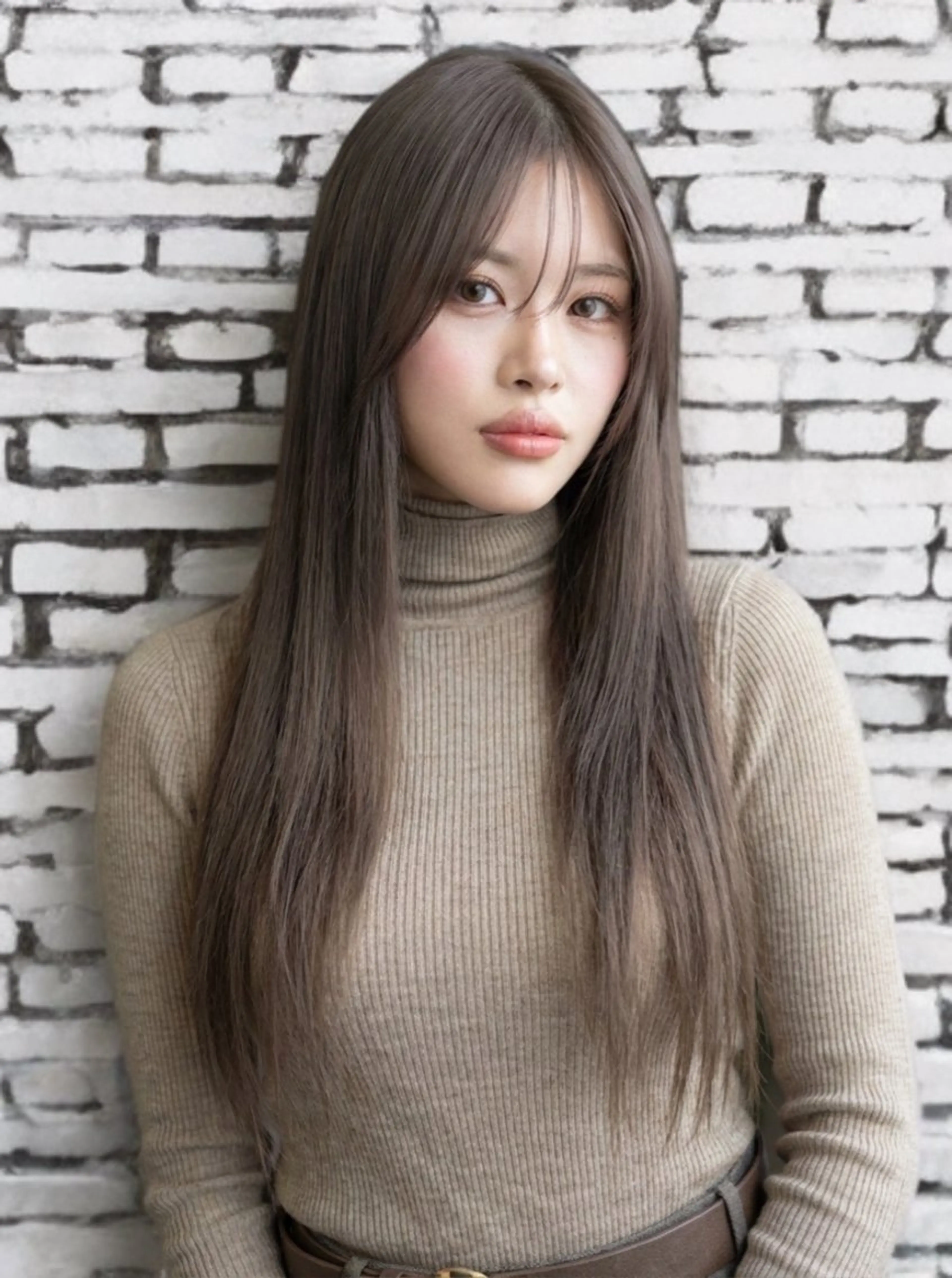 ロング カット ヘアカラー トリートメント 髪質改善×レイヤー 高嶋のヘアスタイル