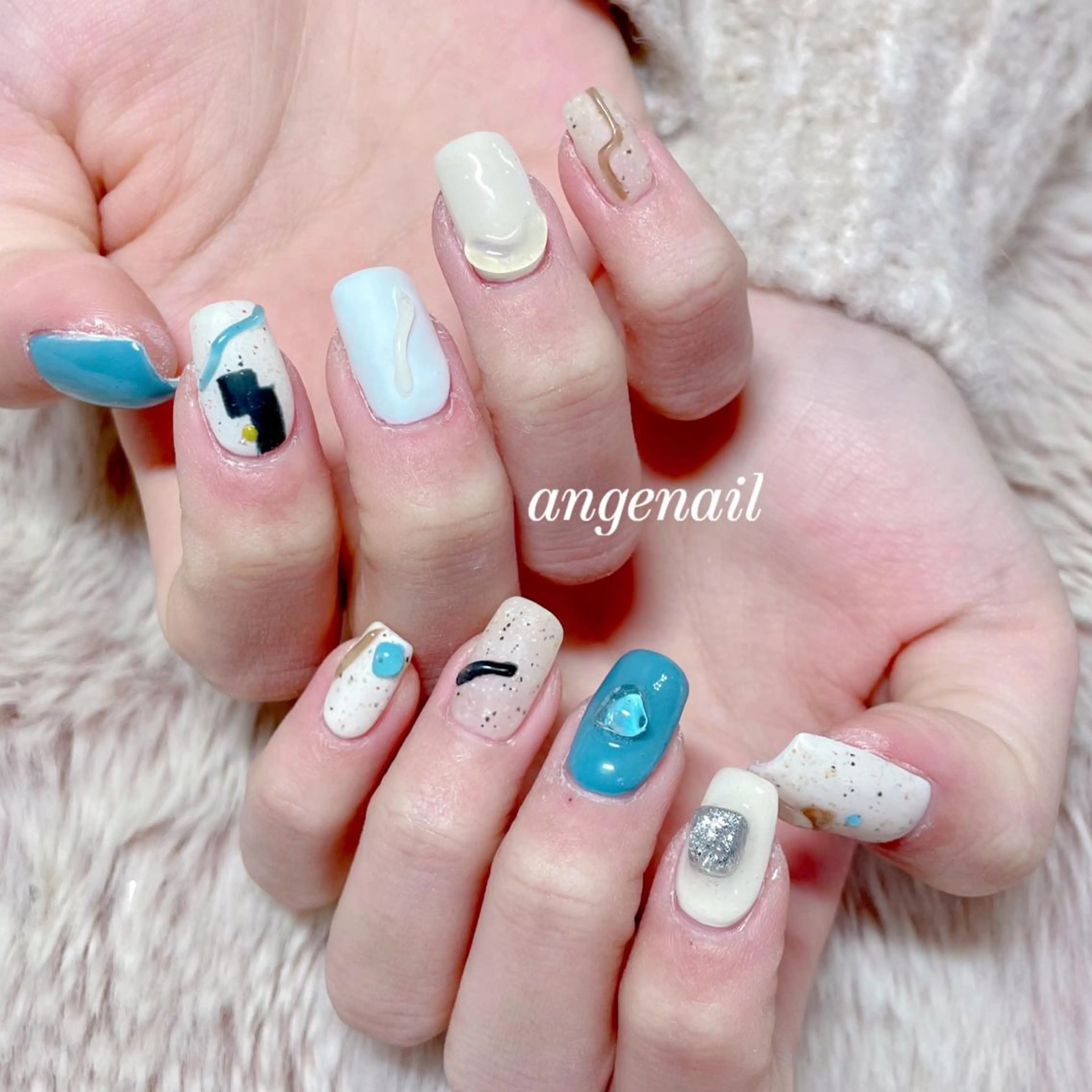 ネイル ハンドネイル オーナーネイリスト MAKIのネイルデザイン