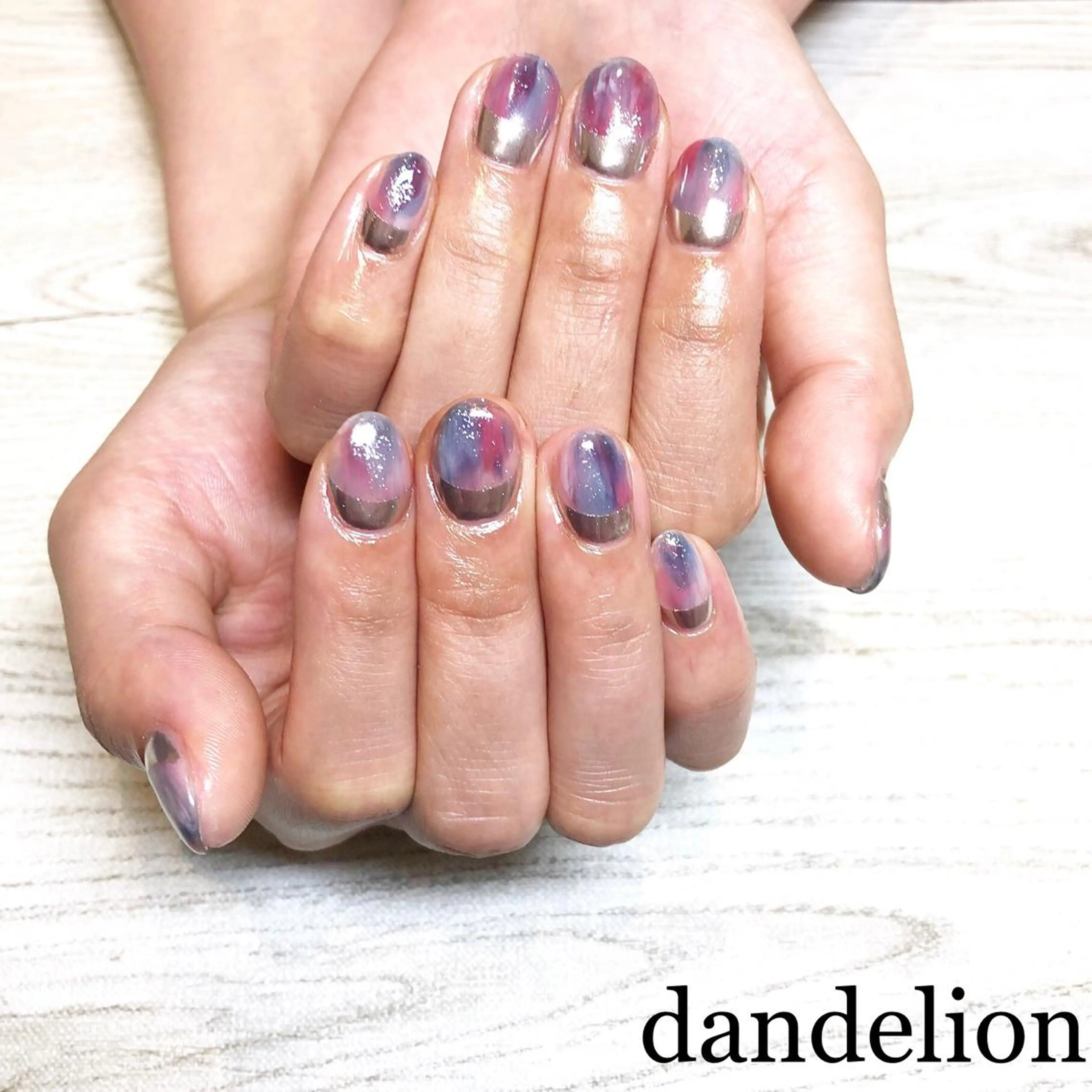 ネイル ハンドネイル ハンドケア dandelion ダンデライオンのネイルデザイン