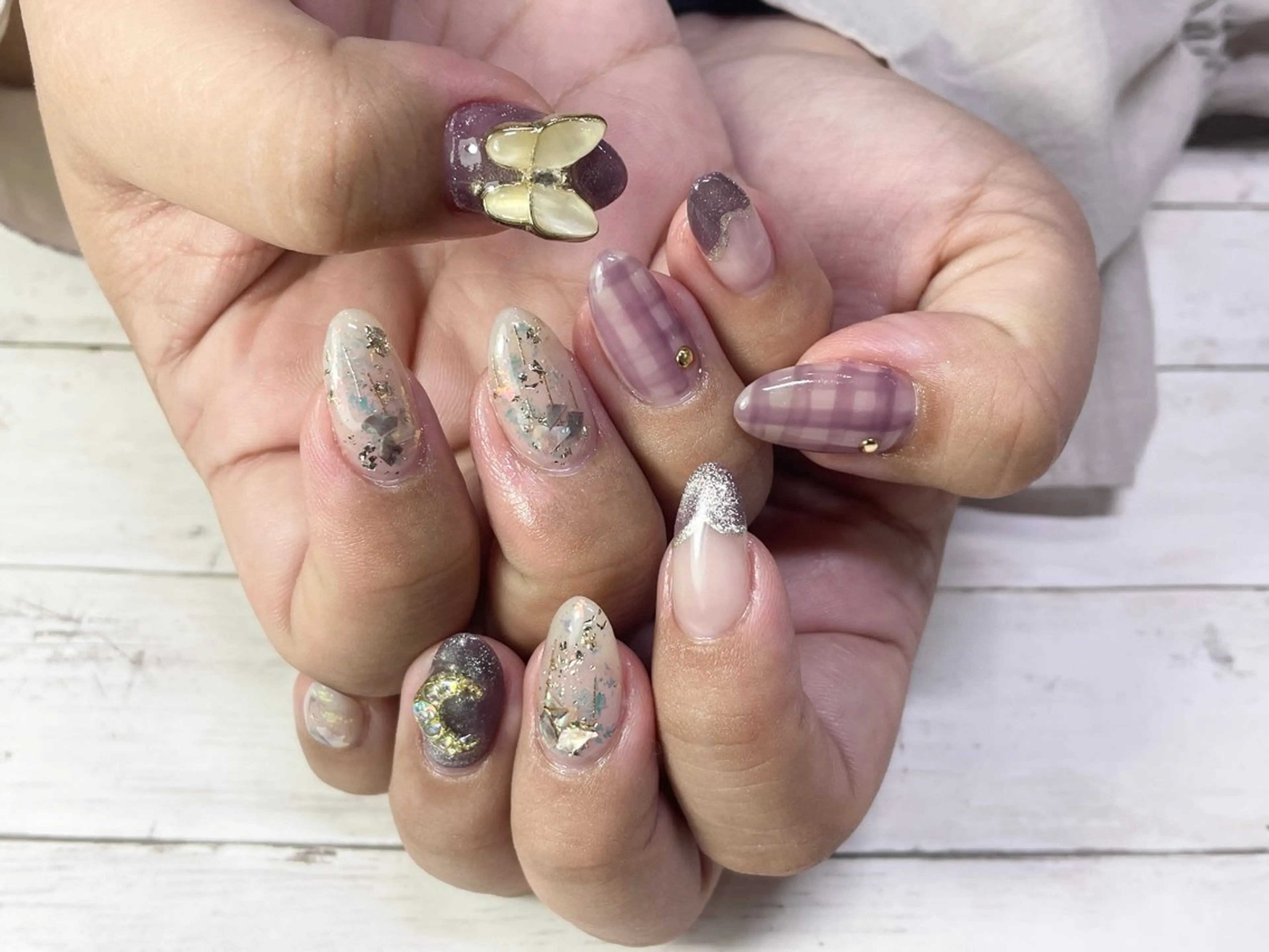 ネイル 韓国ネイル Total Salon Vonita（トータルサロンヴォニータ）所属・Natsumi 𓂃𓈒𓏸𓍯のネイルデザイン