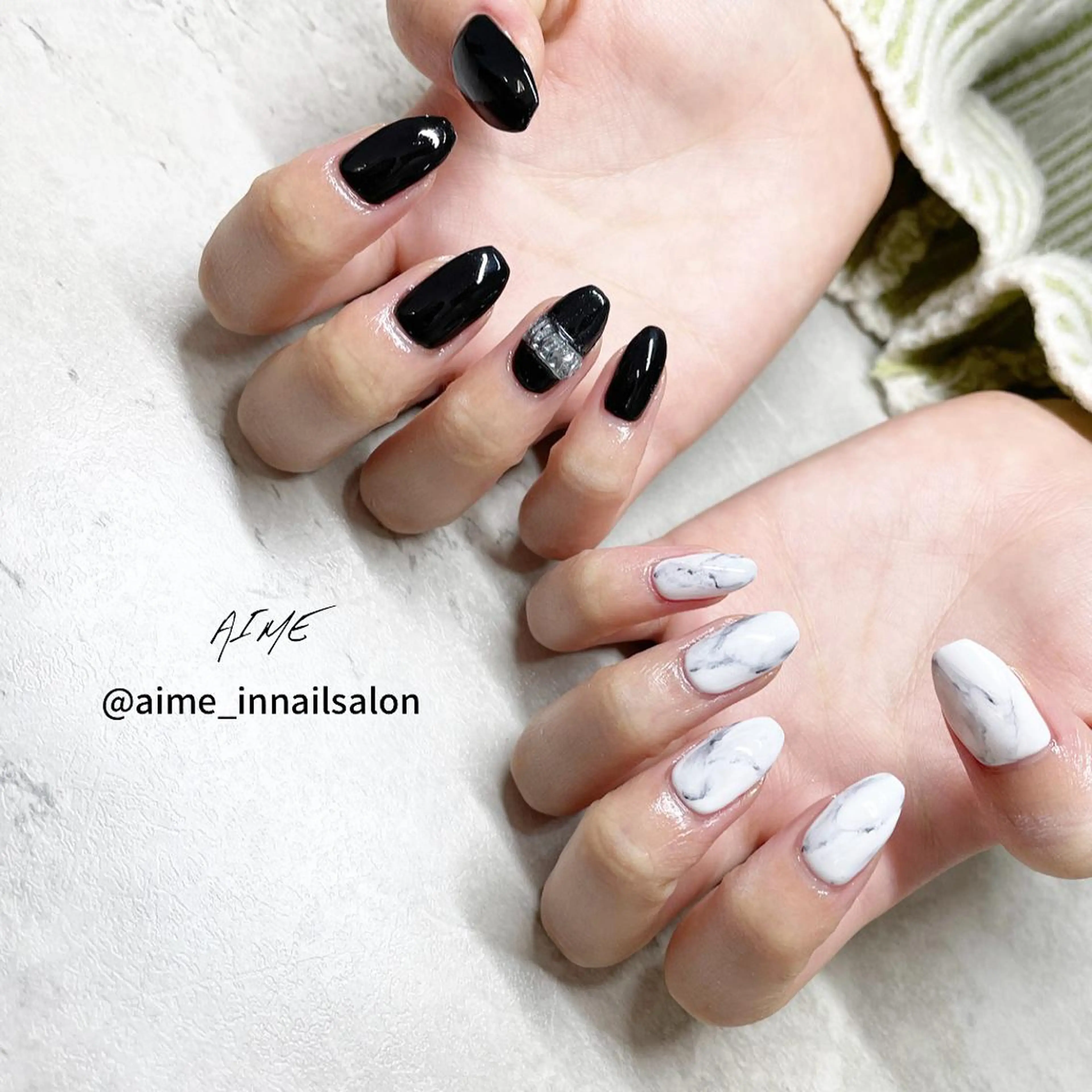 ネイル ハンドネイル AIME （momo）のネイルデザイン