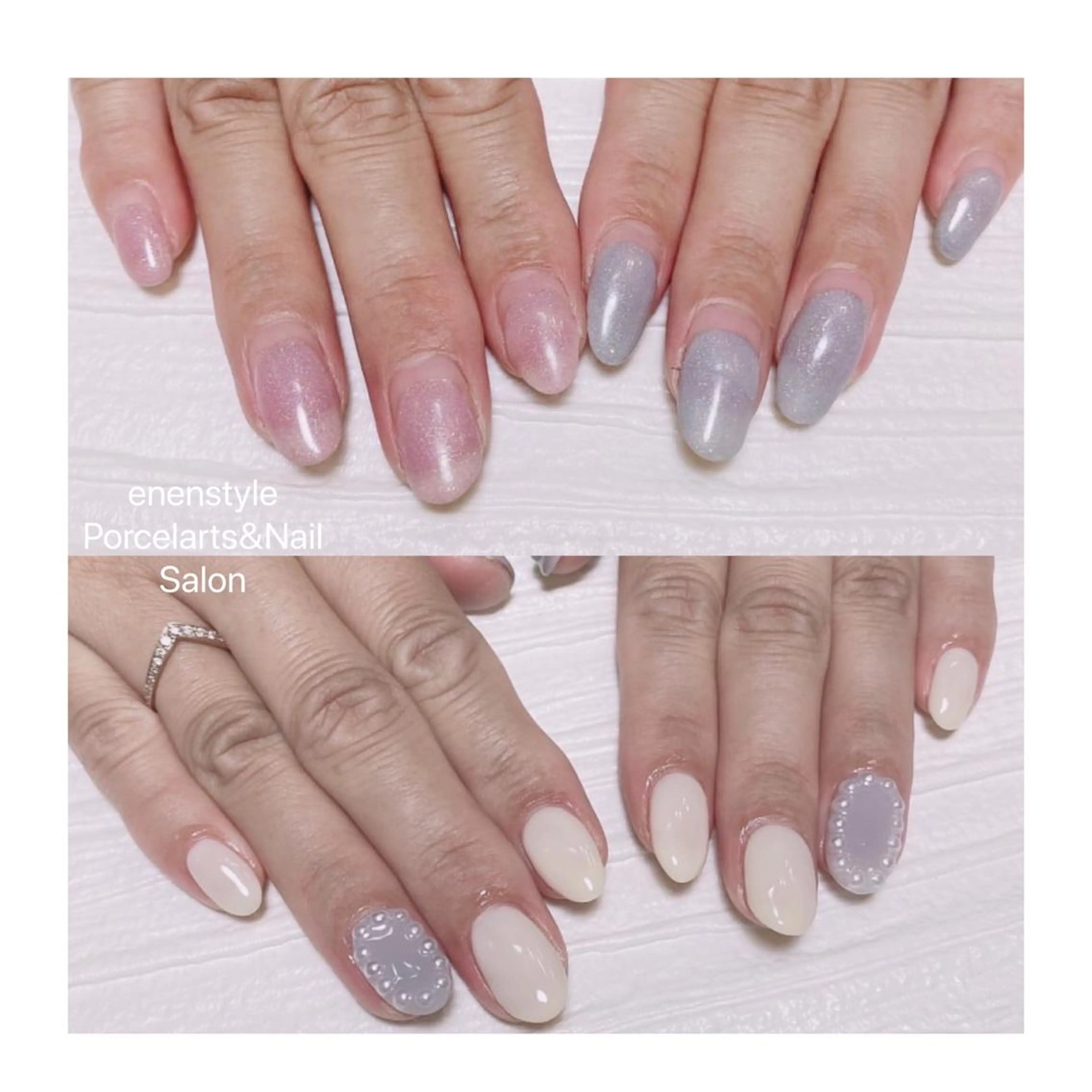 ミディアム ネイル 👑enen style👑のネイルデザイン