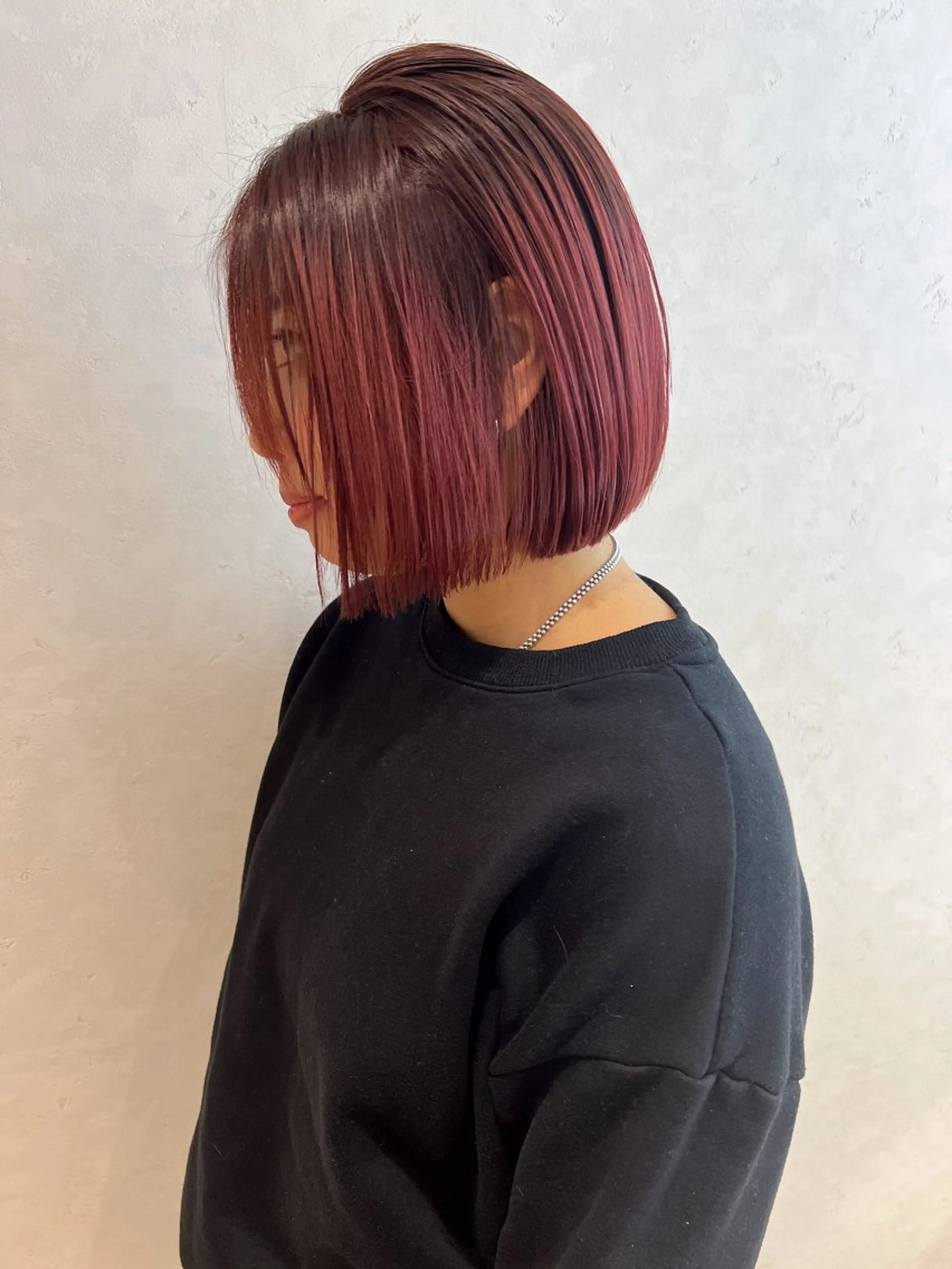 ショート ボブ トリートメント 高橋 龍哉のヘアスタイル