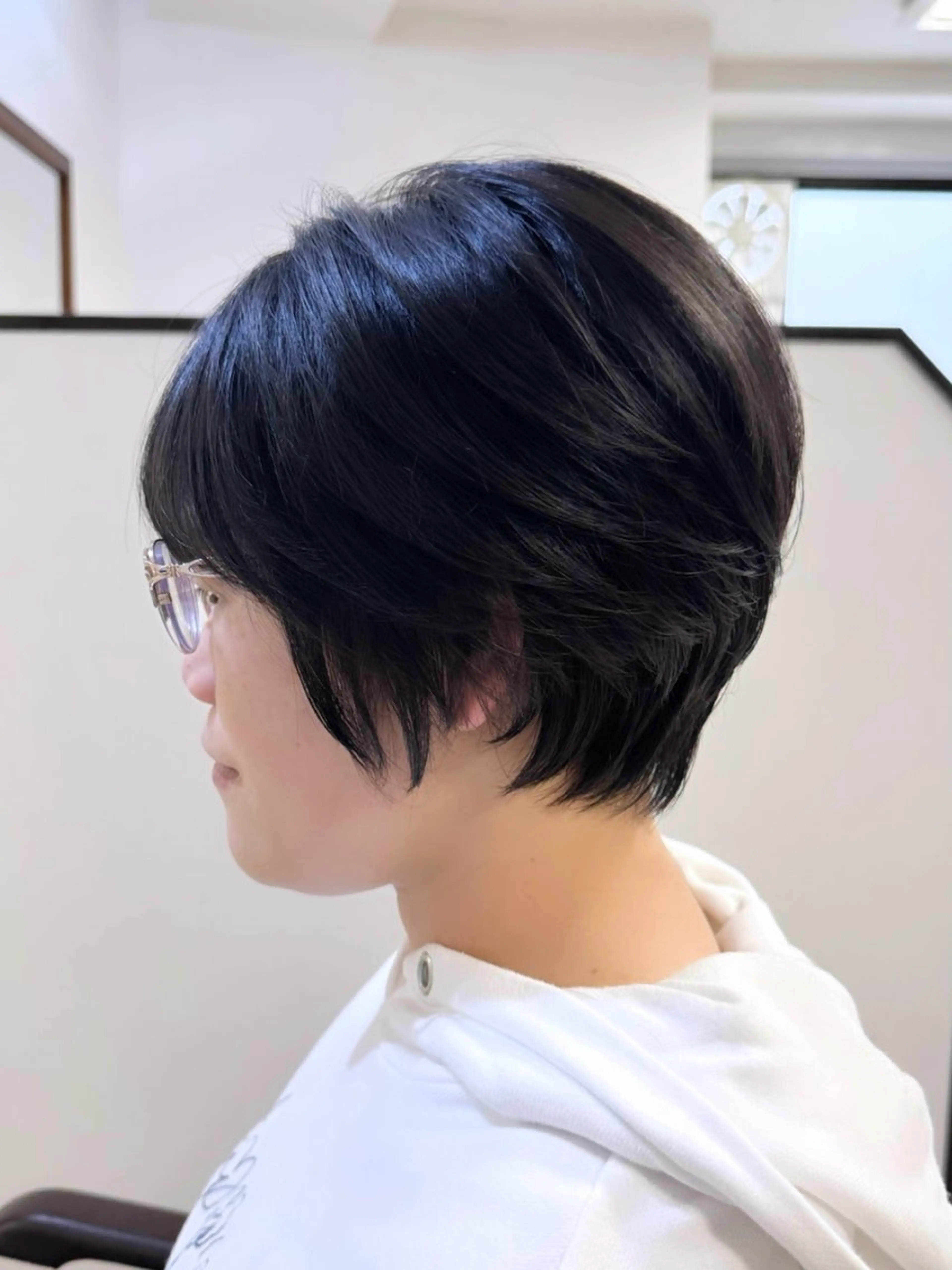 ショート 似合わせカット ショートヘア 辻杏樹 /エイジングケアのヘアスタイル