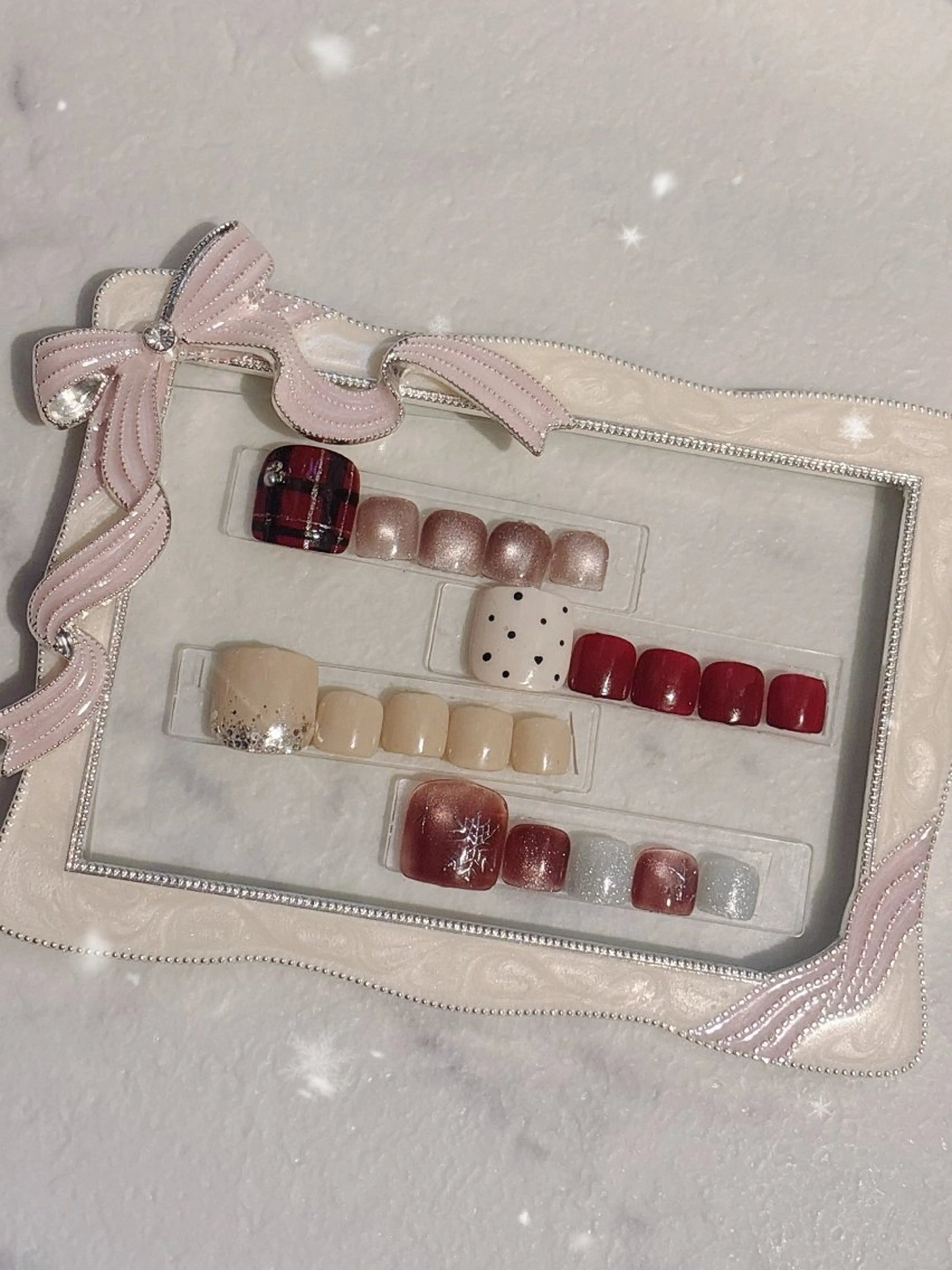 ネイル フットネイル 小川 優果のネイルデザイン