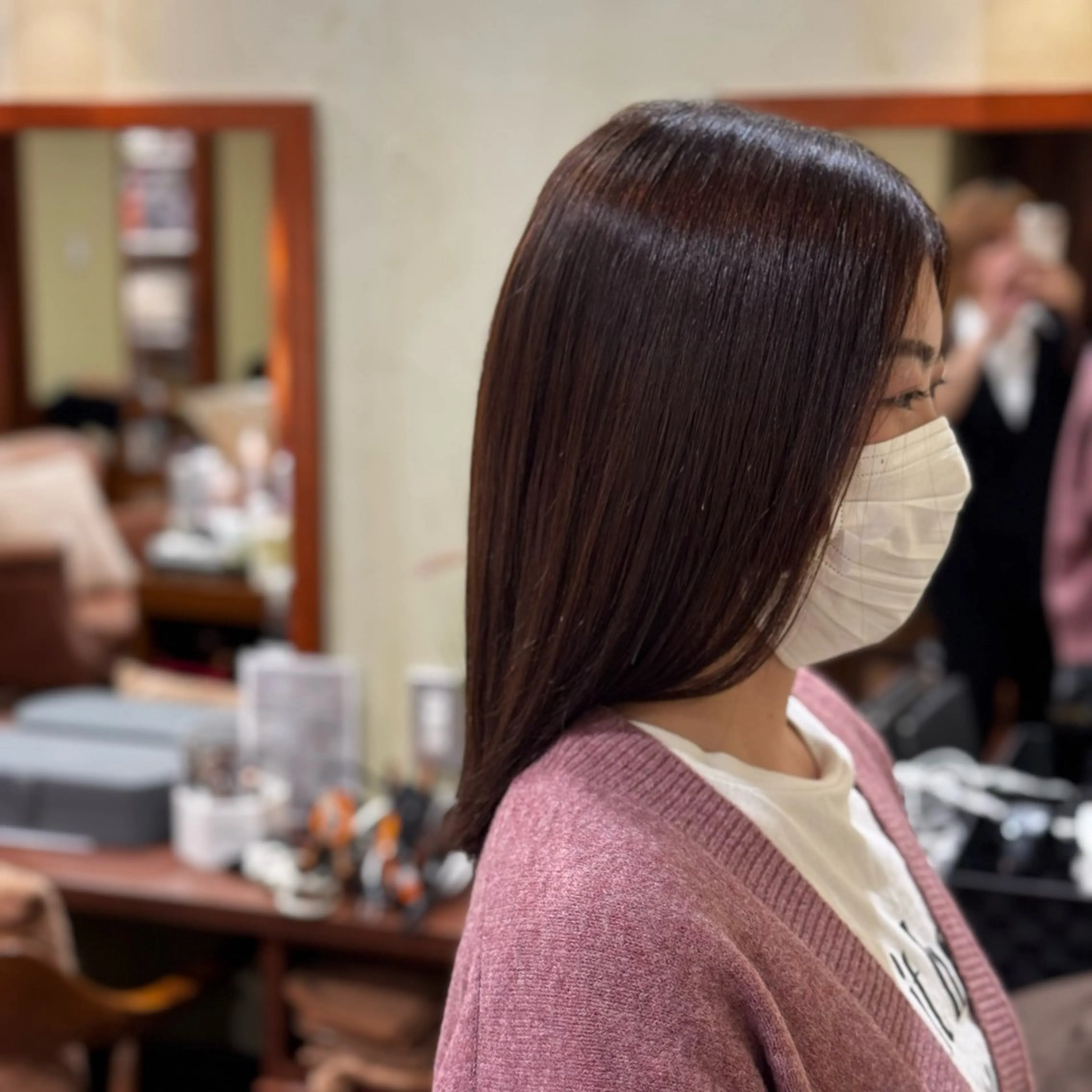 ミディアム 似合わせ/たにざわ しんごう≫南草津のヘアスタイル