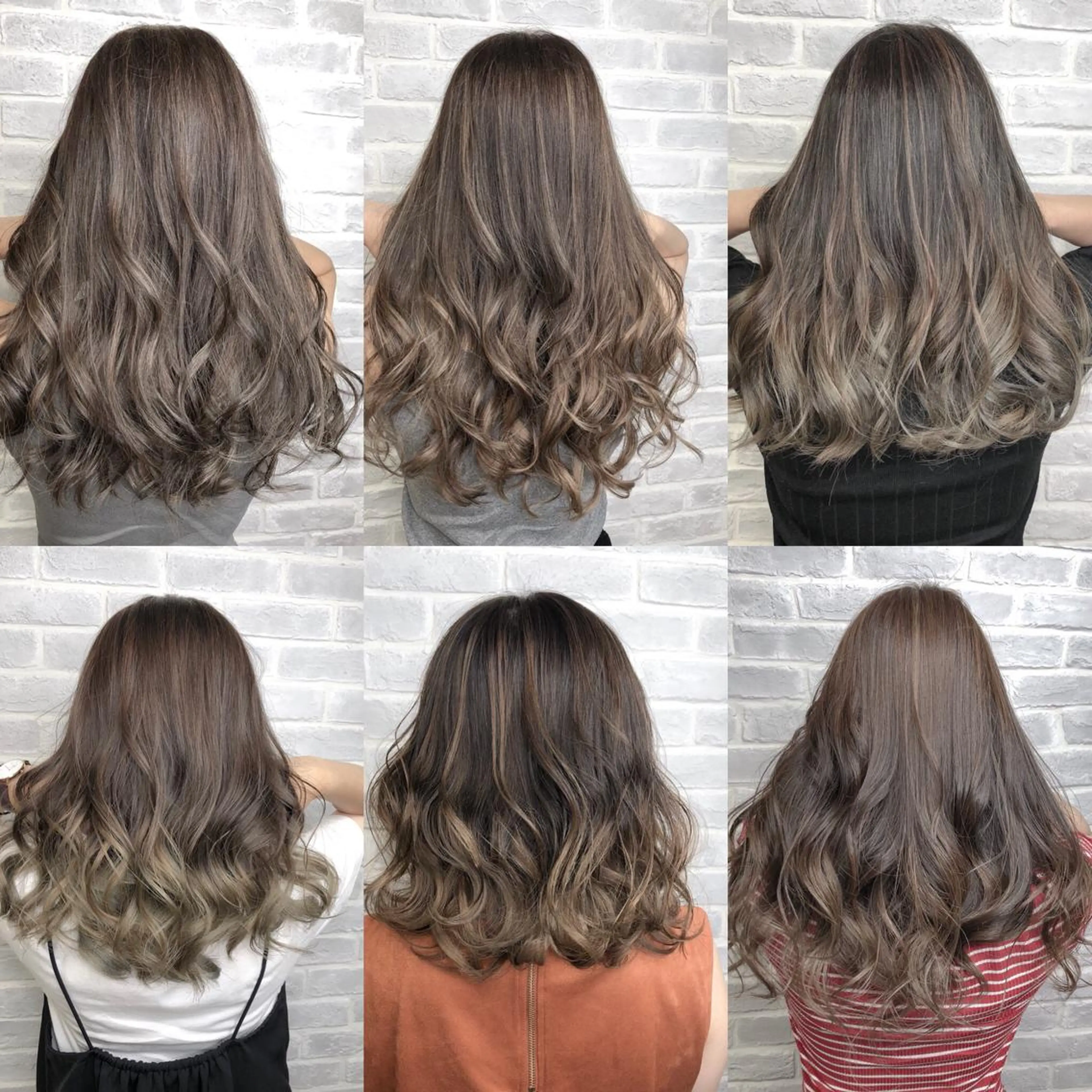 セミロング カラー グラデーションカラー ハイライトカラー ハイライト 【透明感、艶髪】西村 有司のヘアスタイル