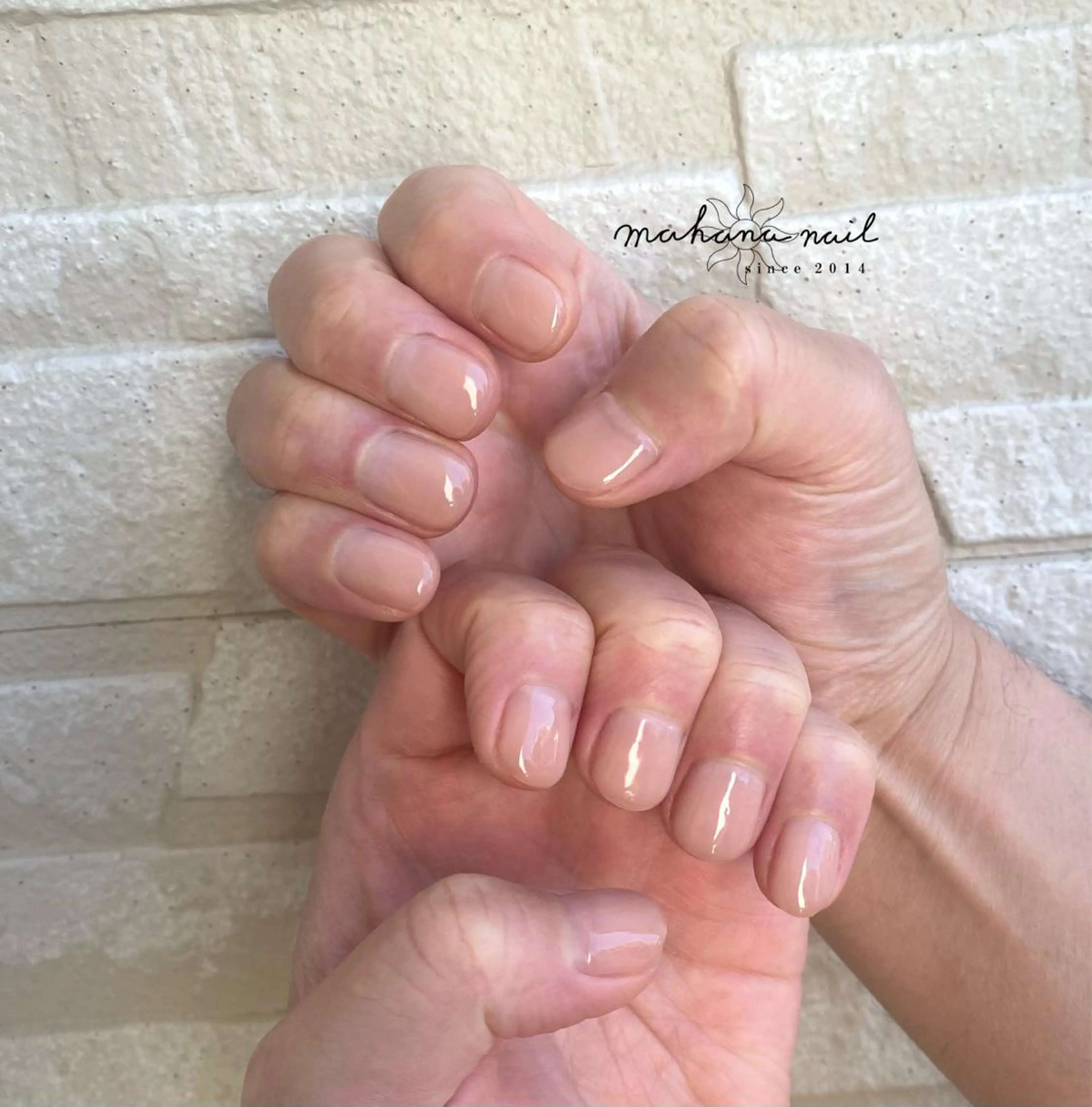ネイル ワンカラーネイル mahana nailのネイルデザイン